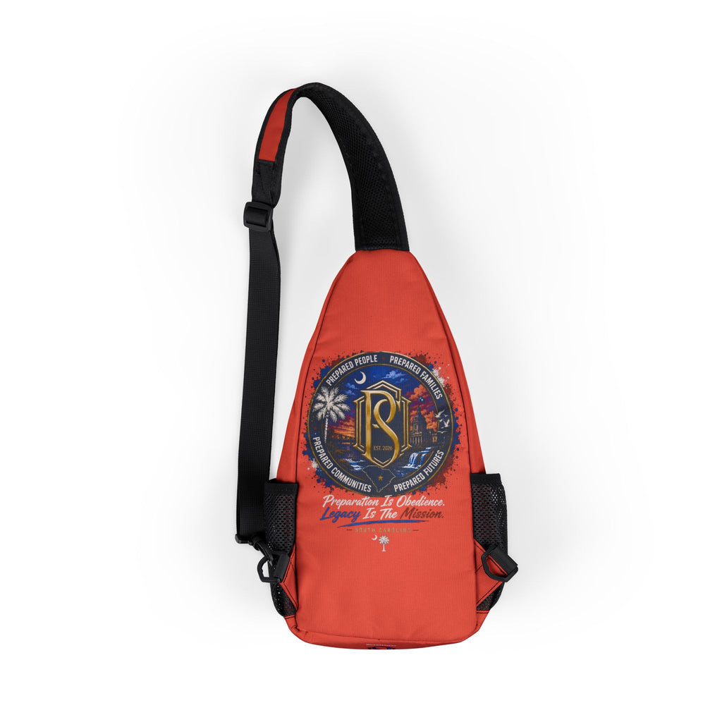 PR3PARED Chest Bag 2 — South Carolina Made Graphic Sling Bag with Vintage Logo