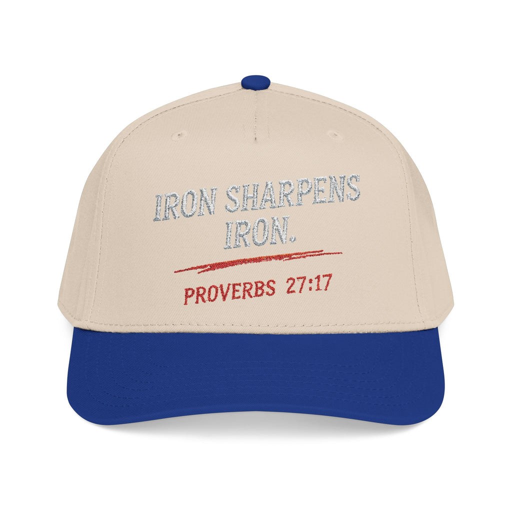 PR3PARED Baseball Cap — "Iron Sharpens Iron" Proverbs 27:17 Embroidered Hat