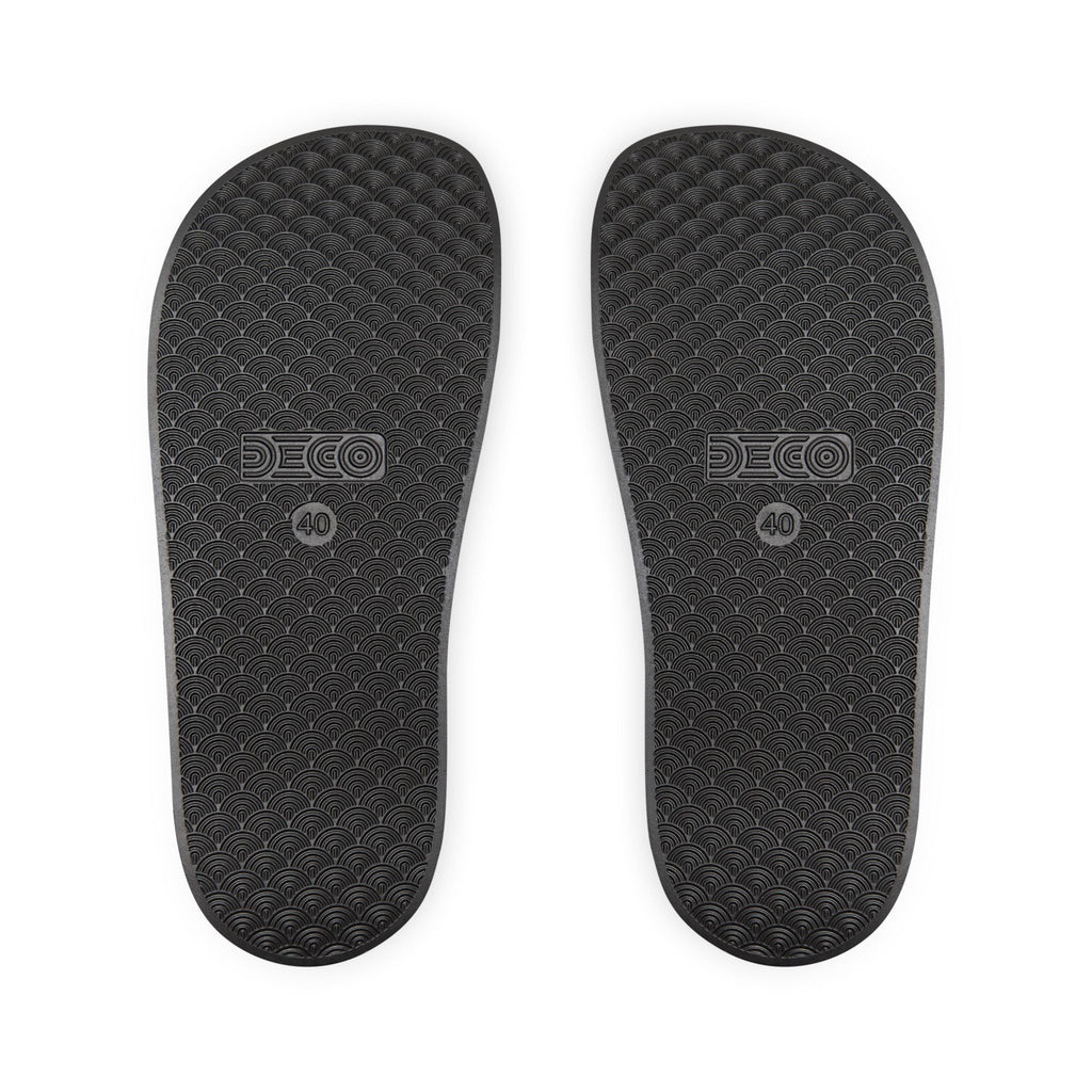 PR3PARED Removable-Strap Slide Sandals – Lightweight Black Pool & Casual Slides