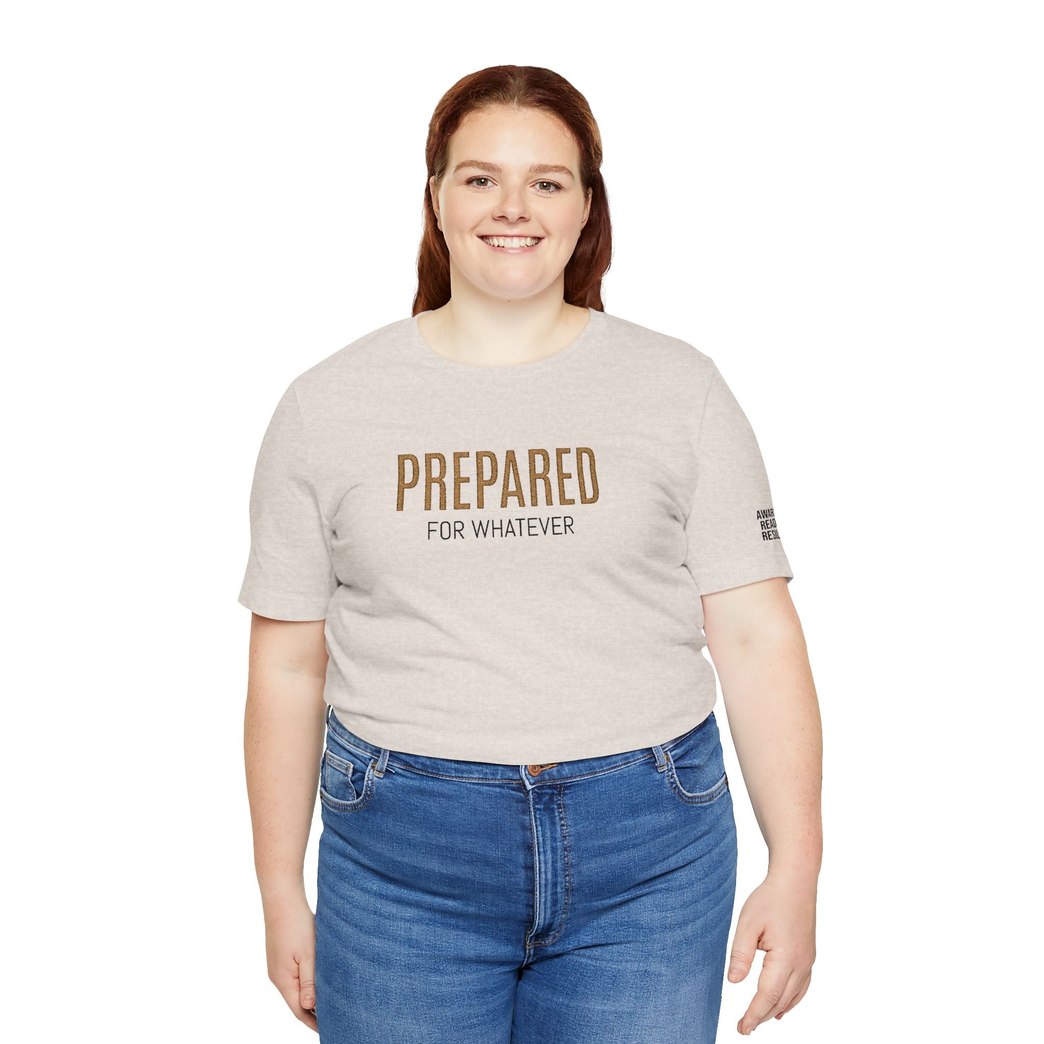 PR3PARED For Whatever Tee — Casual Motivational Short Sleeve Shirt