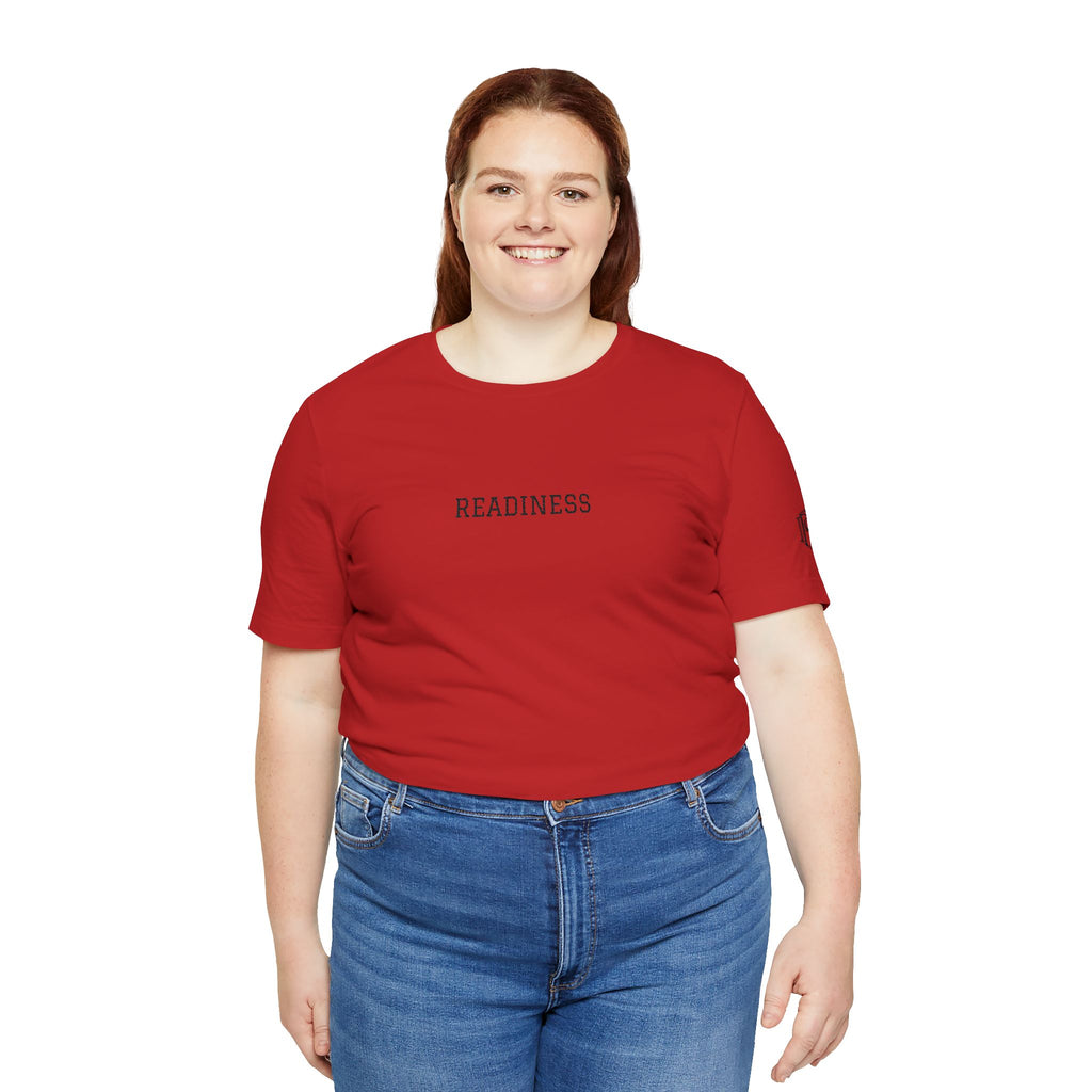 PR3PARED Readiness Minimalist Tee — Embroidered Casual Shirt
