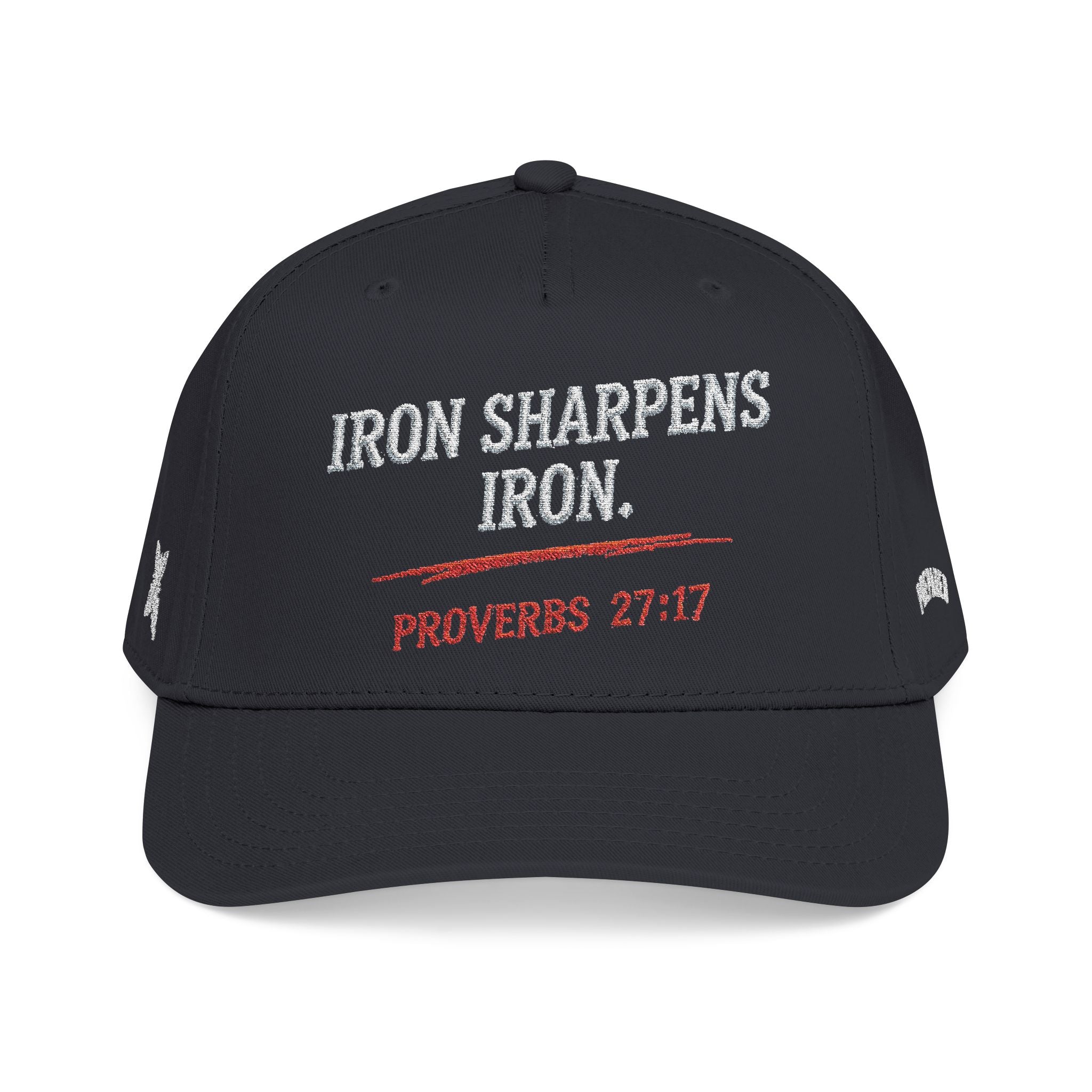 PR3PARED Embroidered Baseball Cap — "Iron Sharpens Iron" Proverbs 27:17 Embroidered Hat