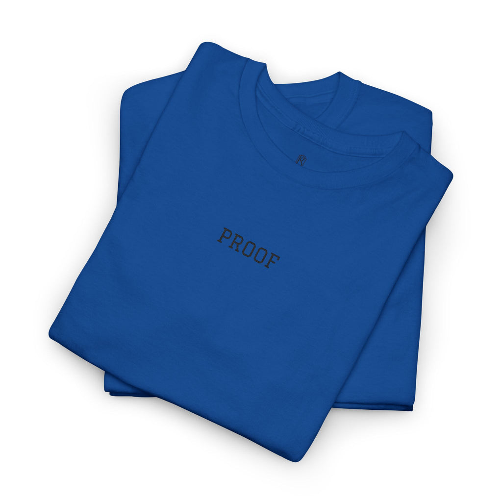 PR3PARED Embroidered Shirt — Minimal "PROOF" Graphic Tee