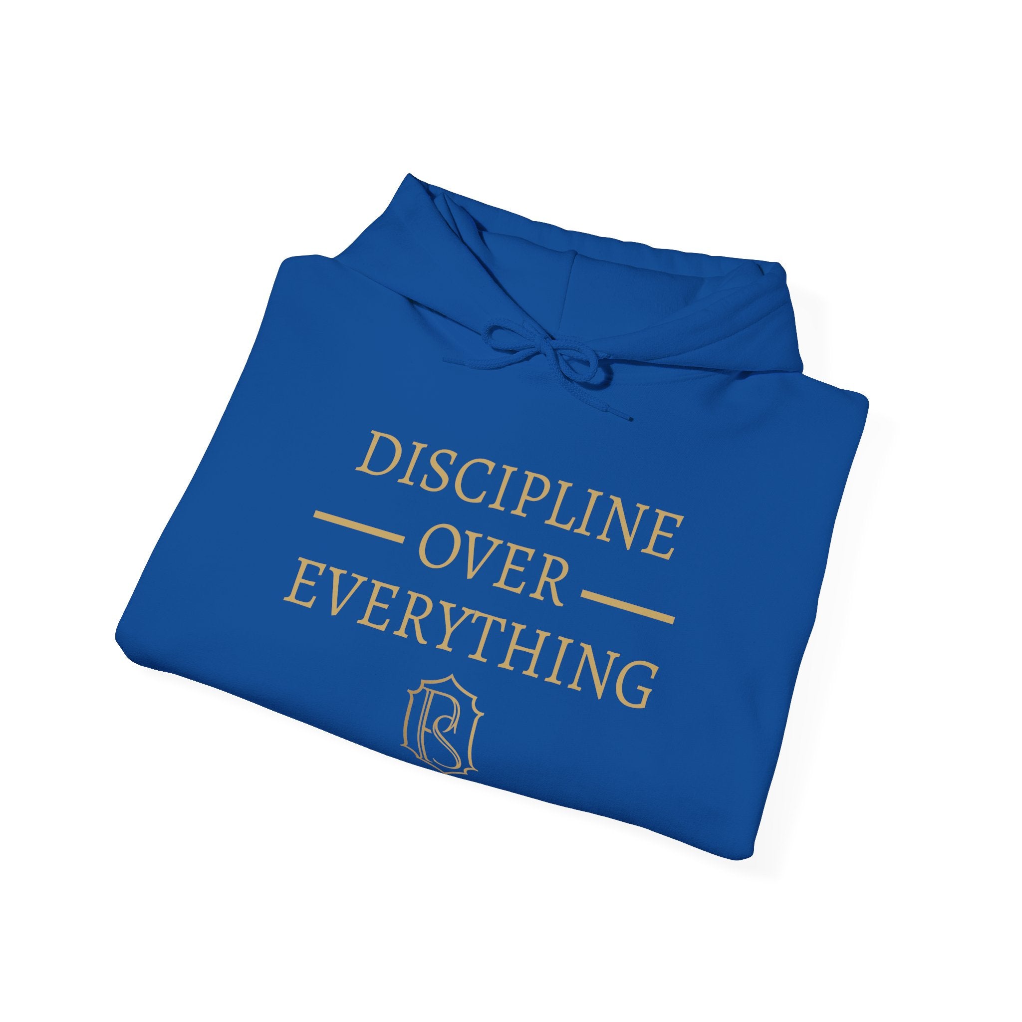 PR3PARED Discipline Over Everything Hoodie — Minimal Motivational Sweatshirt