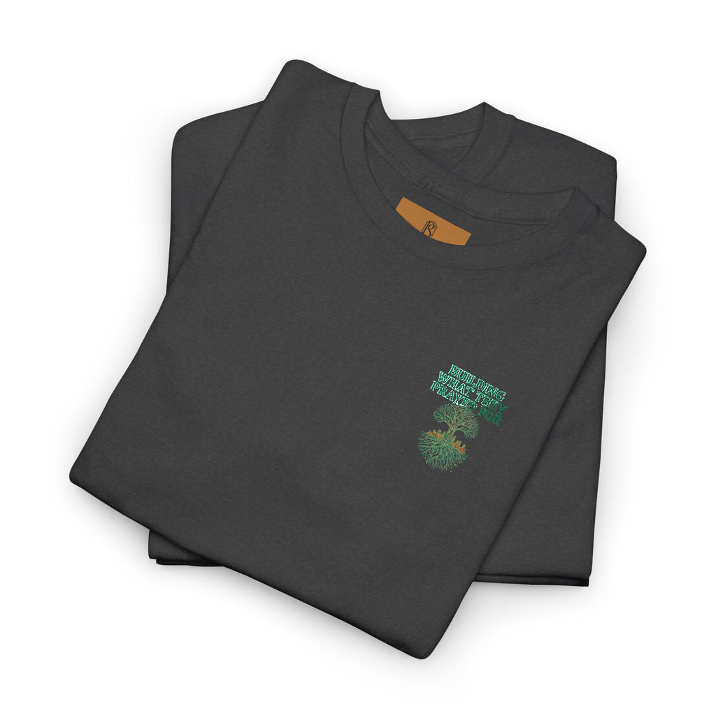 PR3PARED Embroidered Tee — “What They Prayed For” Graphic Cotton T-Shirt