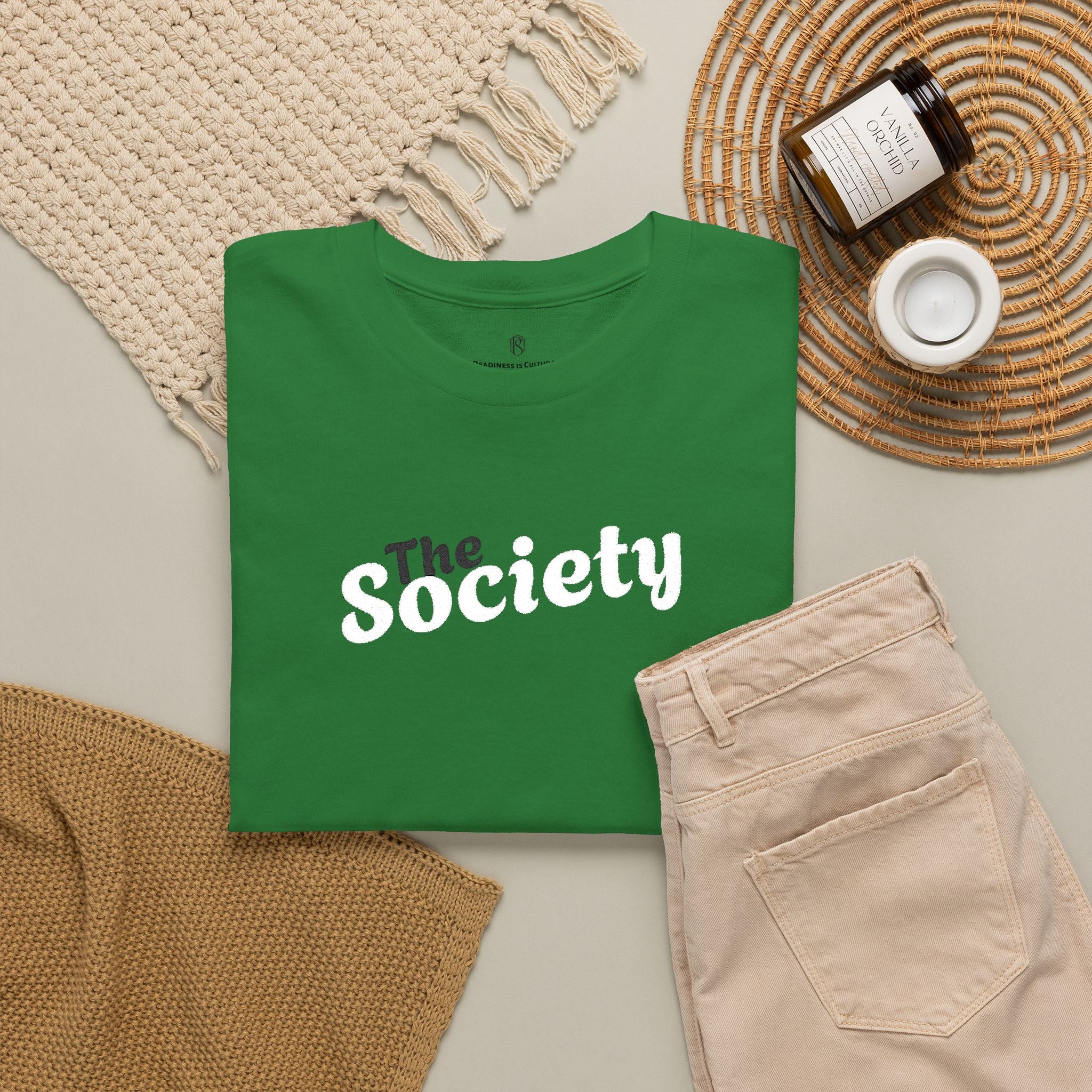 PR3PARED The Society Embroidered T-Shirt —  Graphic Tee