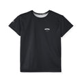 PR3PARED Kids Sports Jersey Tee — Graphic 'Prepared' Black All-Over Print