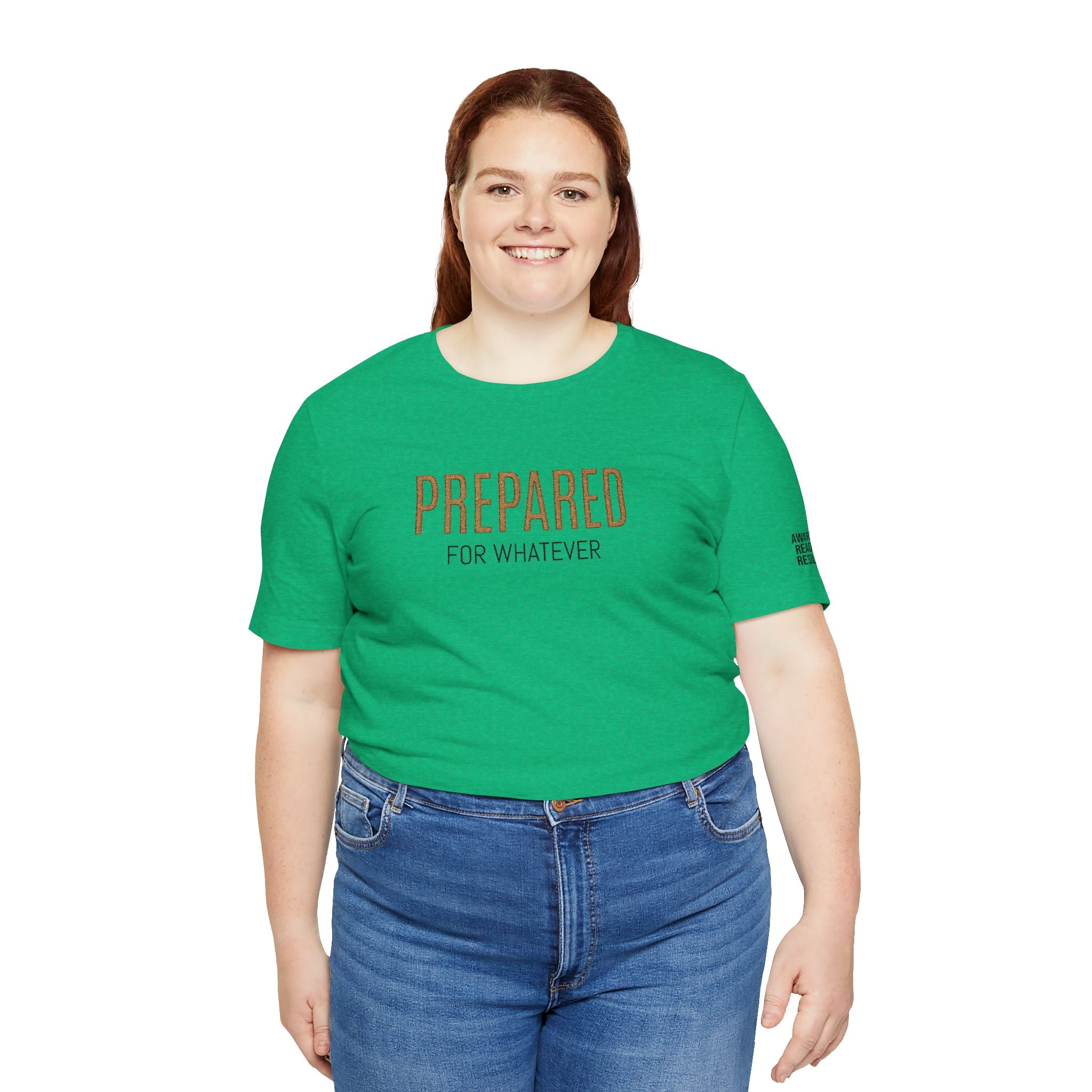 PR3PARED For Whatever Tee — Casual Motivational Short Sleeve Shirt