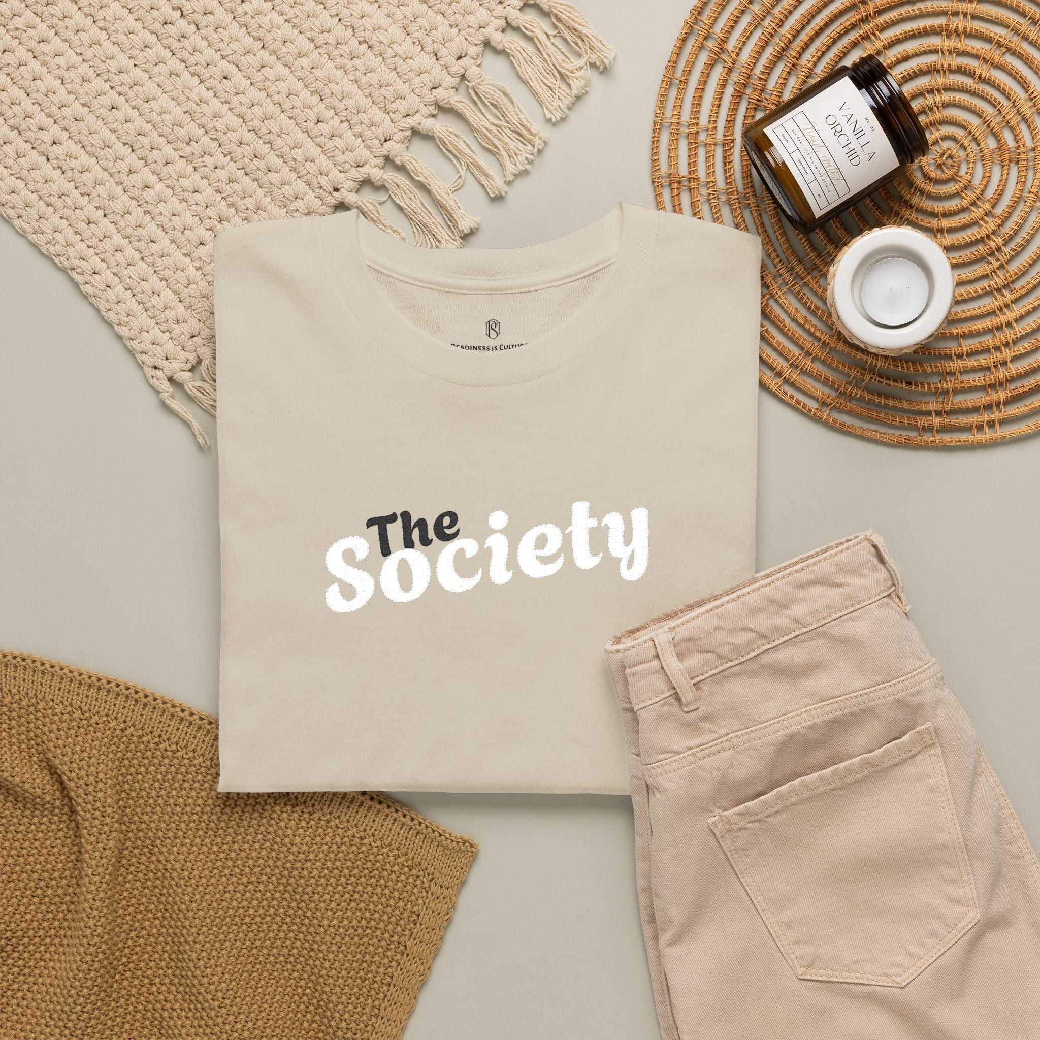 PR3PARED The Society Embroidered T-Shirt —  Graphic Tee