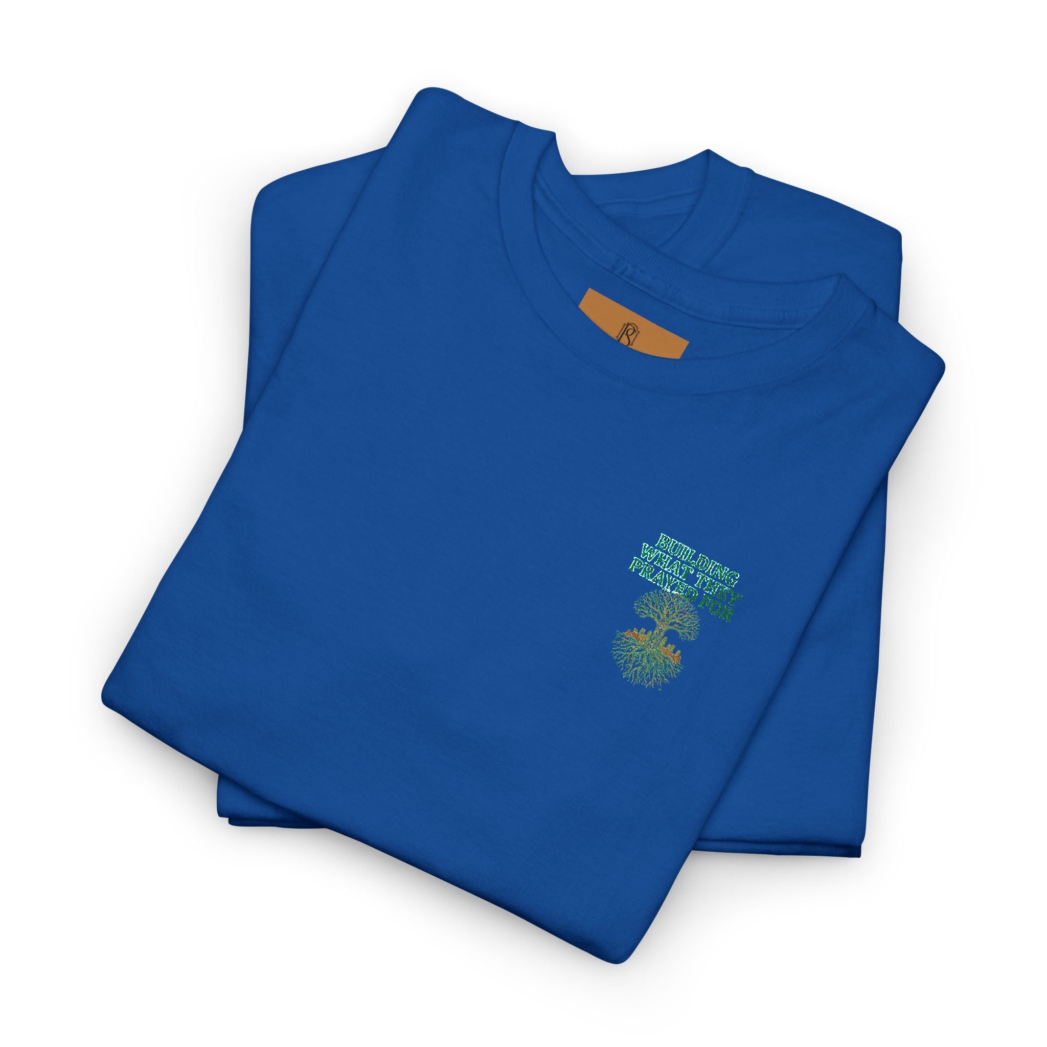 PR3PARED Embroidered Tee — “What They Prayed For” Graphic Cotton T-Shirt