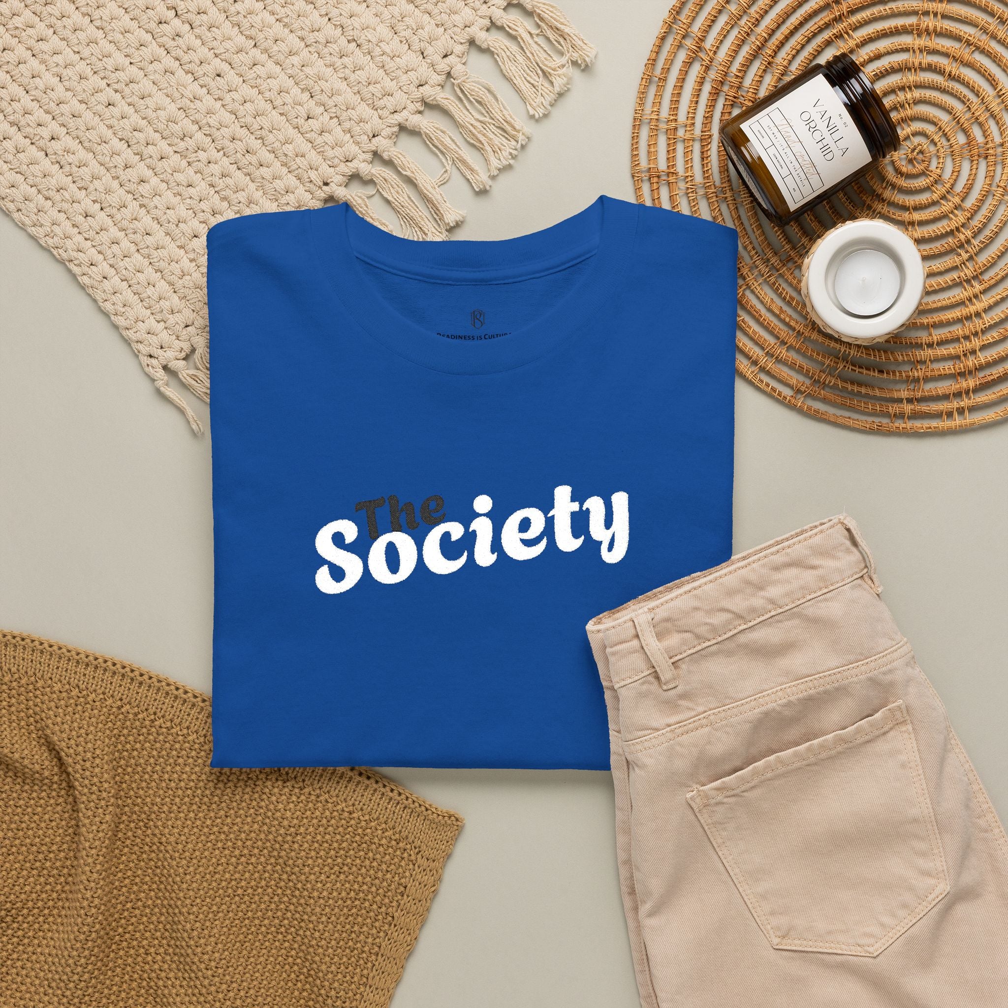 PR3PARED The Society Embroidered T-Shirt —  Graphic Tee