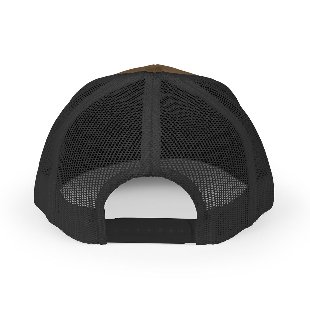 PR3PARED Iron Sharpens Iron Snapback Trucker Cap — Proverbs 27:17 Christian Mesh Hat