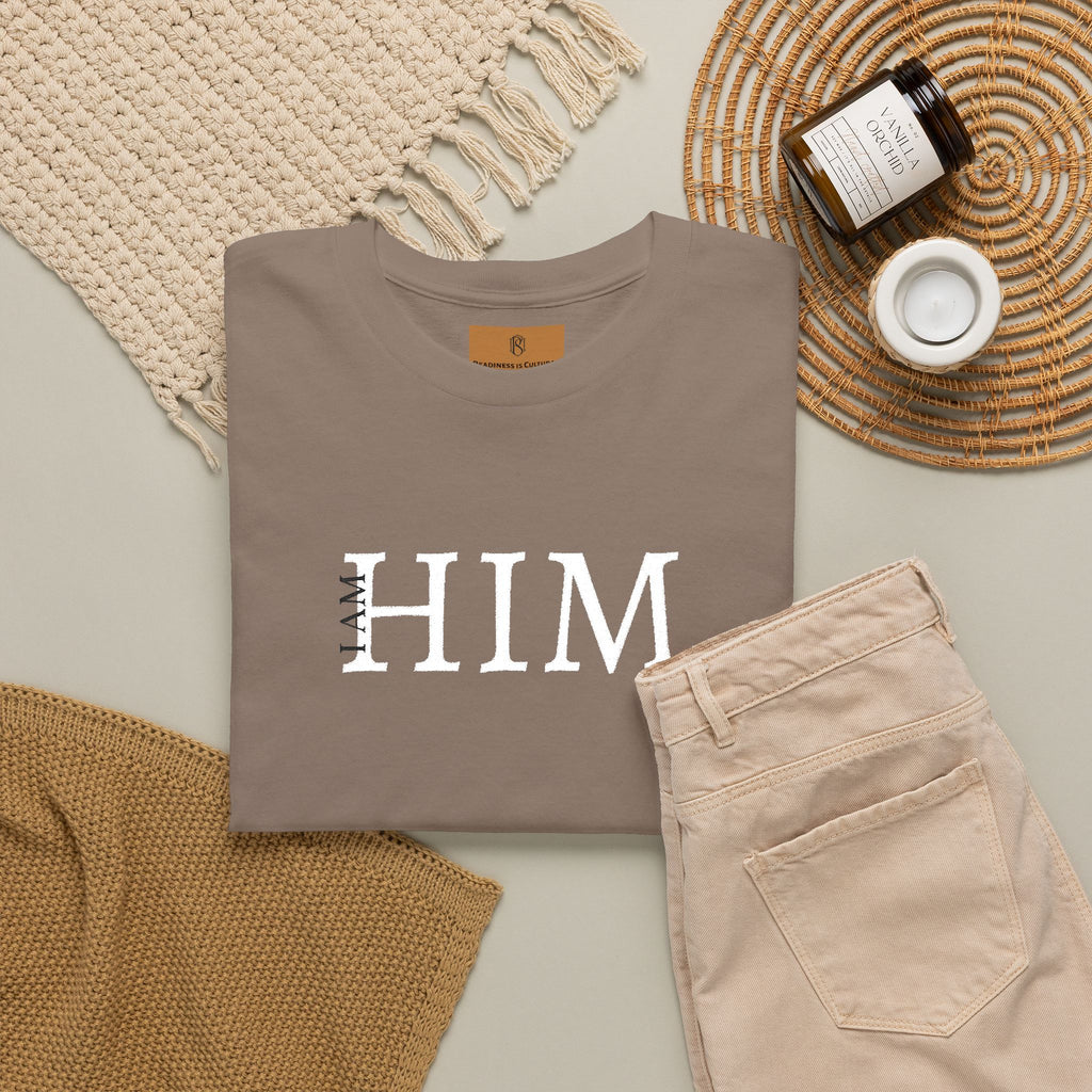 PR3PARED HIM Embroidered Tee — Minimalist Graphic T‑Shirt