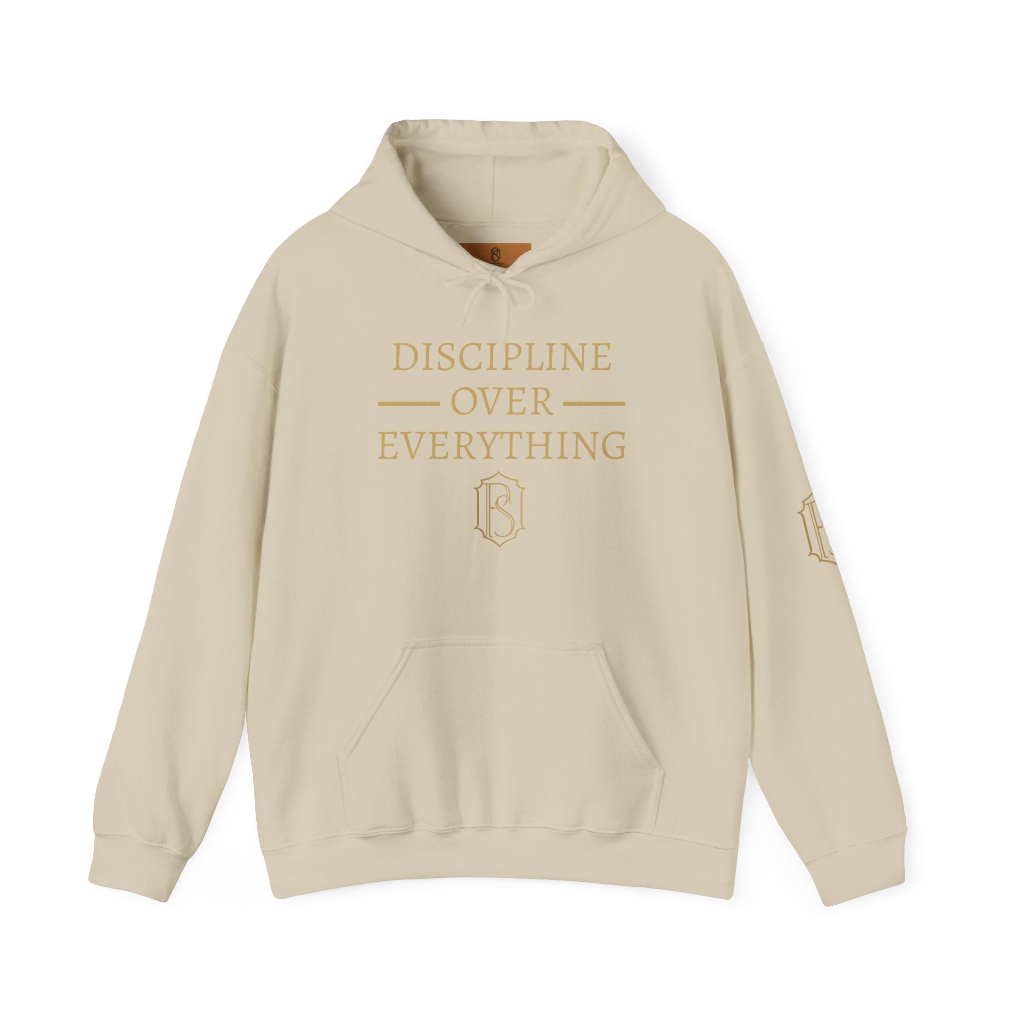 PR3PARED Discipline Over Everything Hoodie — Minimal Motivational Sweatshirt
