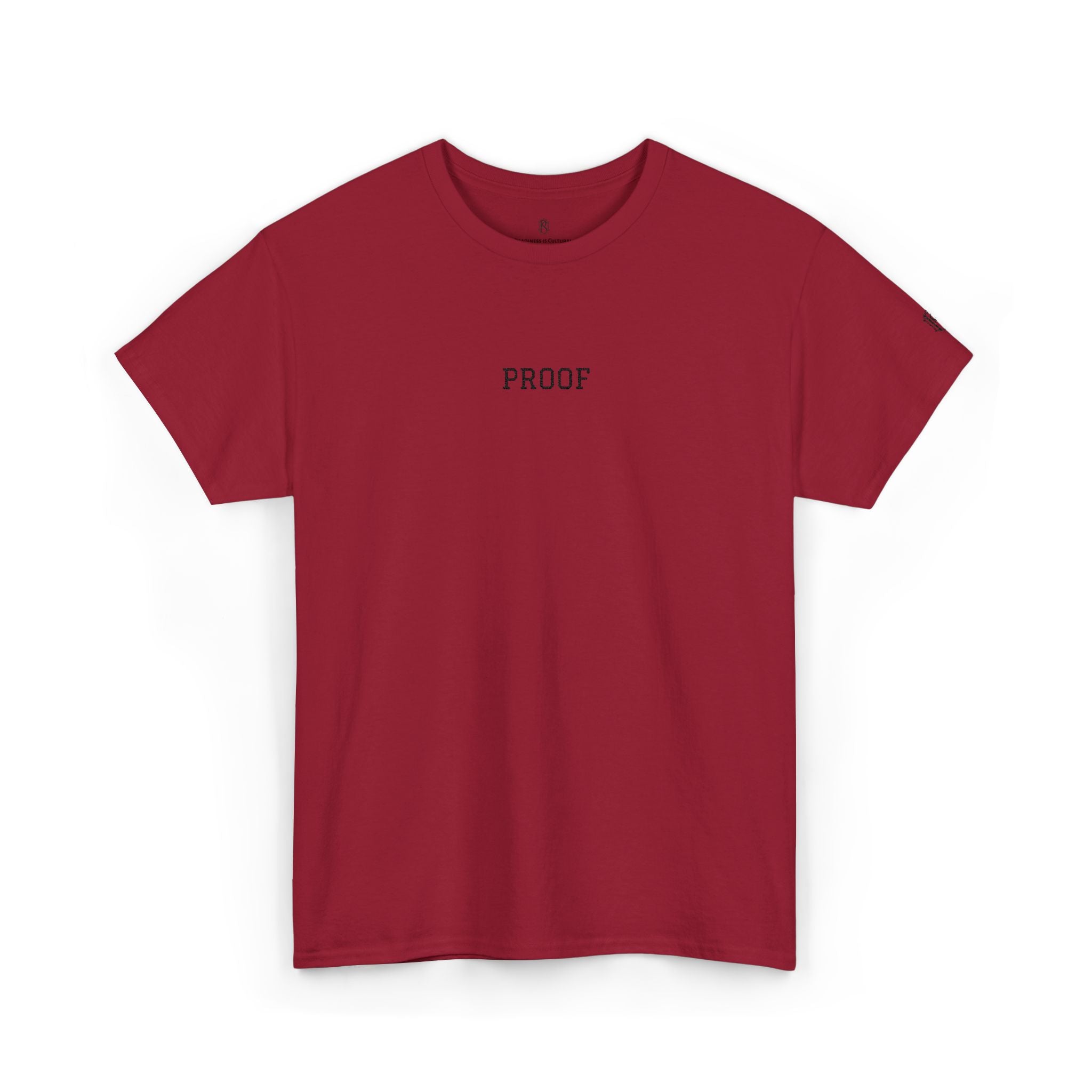 PR3PARED Embroidered Shirt — Minimal "PROOF" Graphic Tee