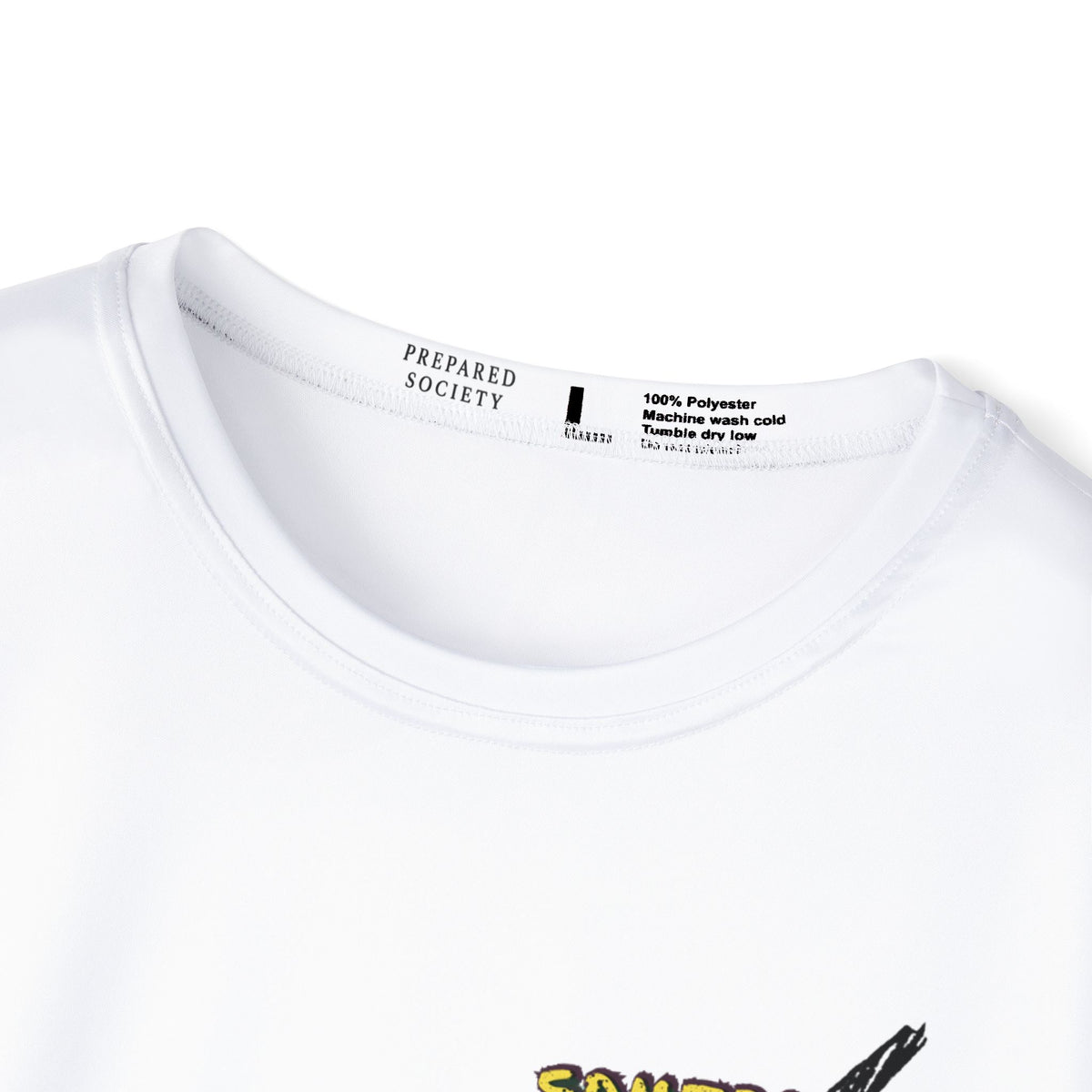 PR3PARED Sports Jersey Tee  — "Somebody Gotta Do It" Graphic Athletic Tee (Mustaaaarrrrdd!! Back Print)