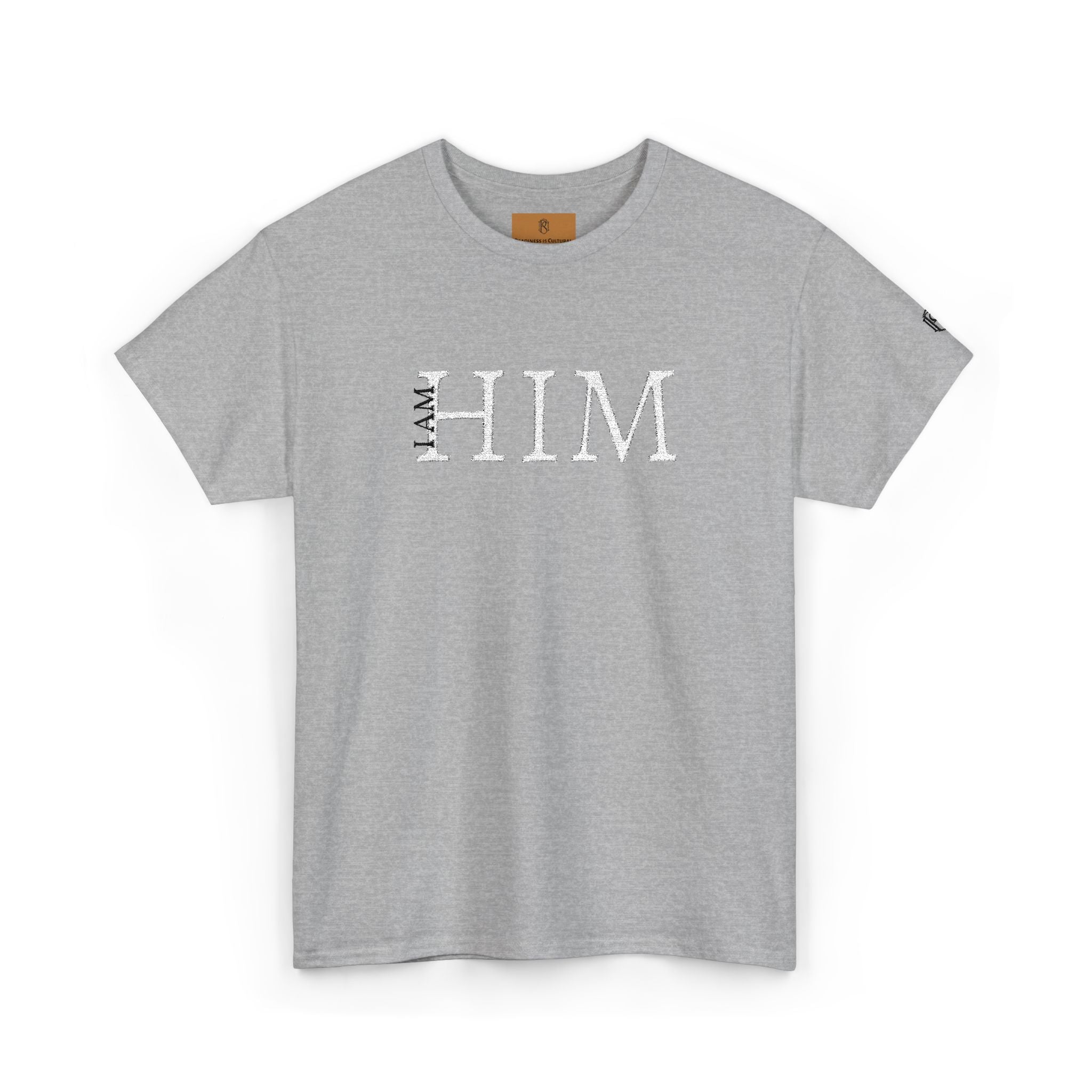 PR3PARED HIM Embroidered Tee — Minimalist Graphic T‑Shirt