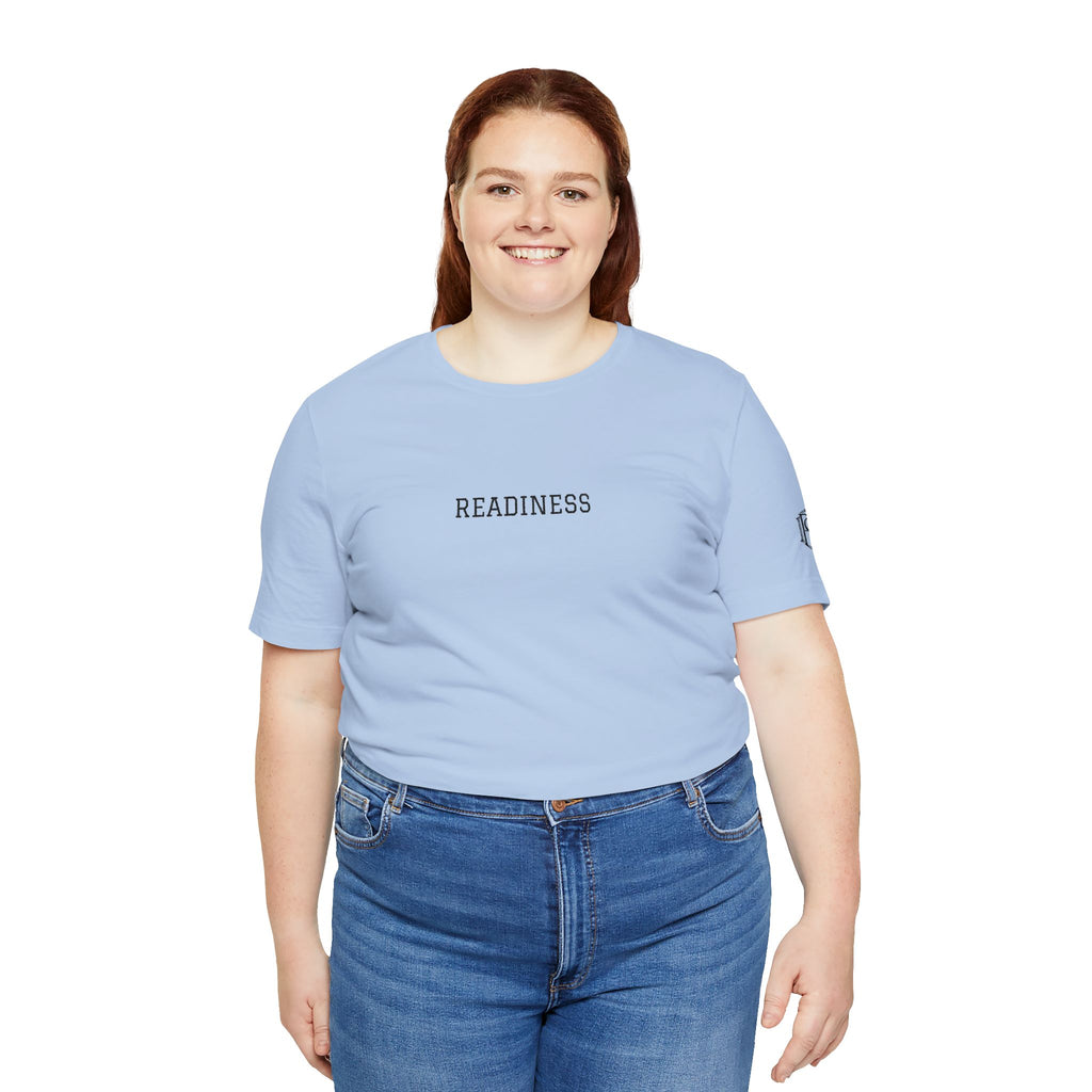 PR3PARED Readiness Minimalist Tee — Embroidered Casual Shirt