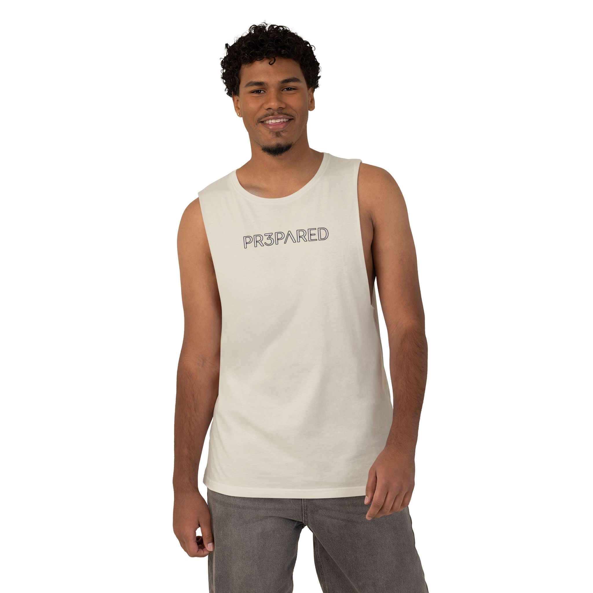 PR3PARED Tank Top — Athletic Barnard-Style Workout Tank