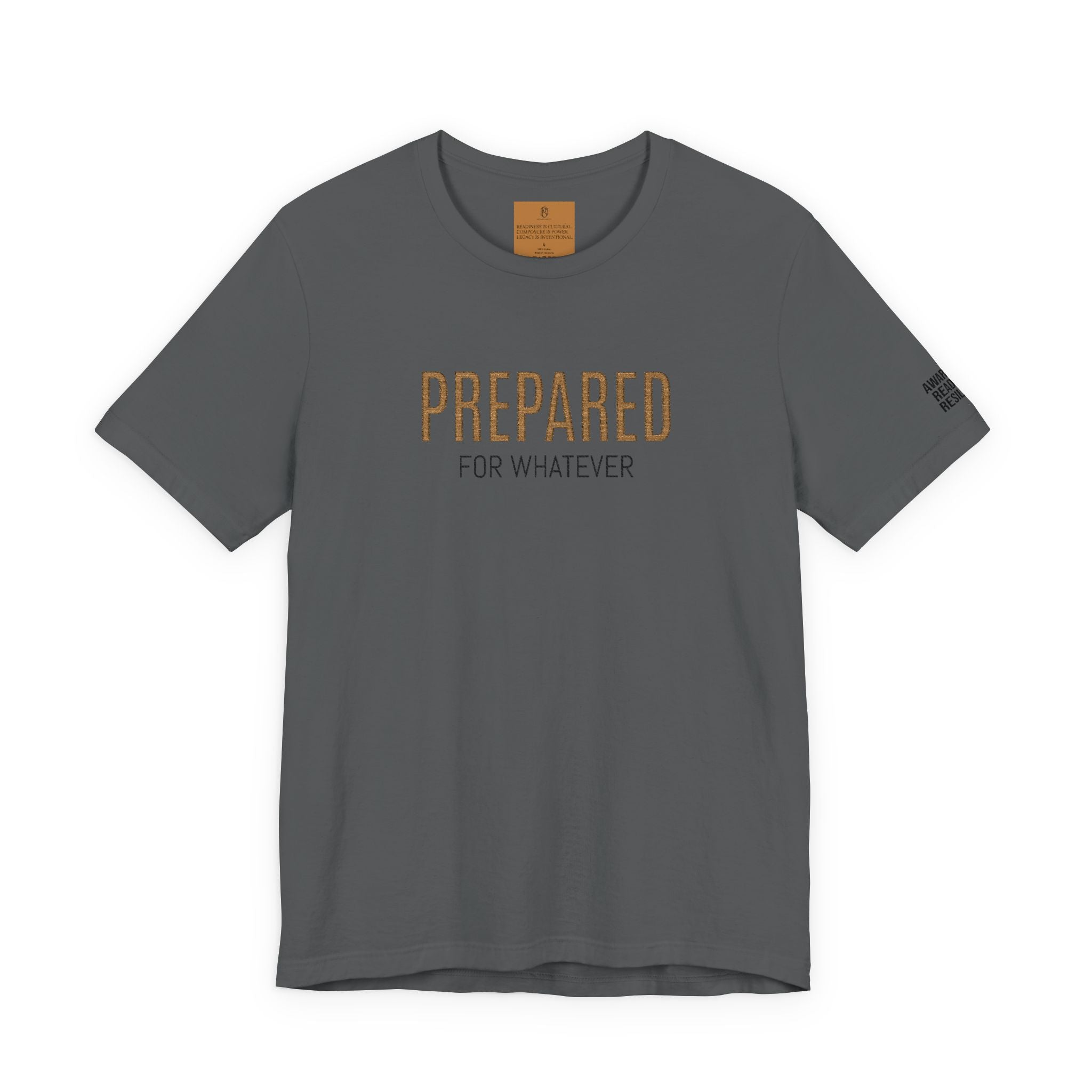 PR3PARED For Whatever Tee — Casual Motivational Short Sleeve Shirt