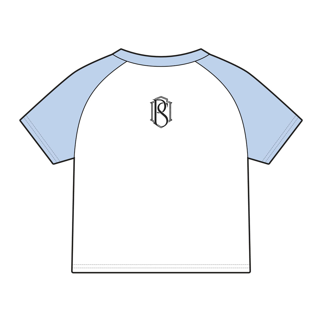 PR3PARED Raglan Baby Tee — Women's Micro Rib Baseball Shirt