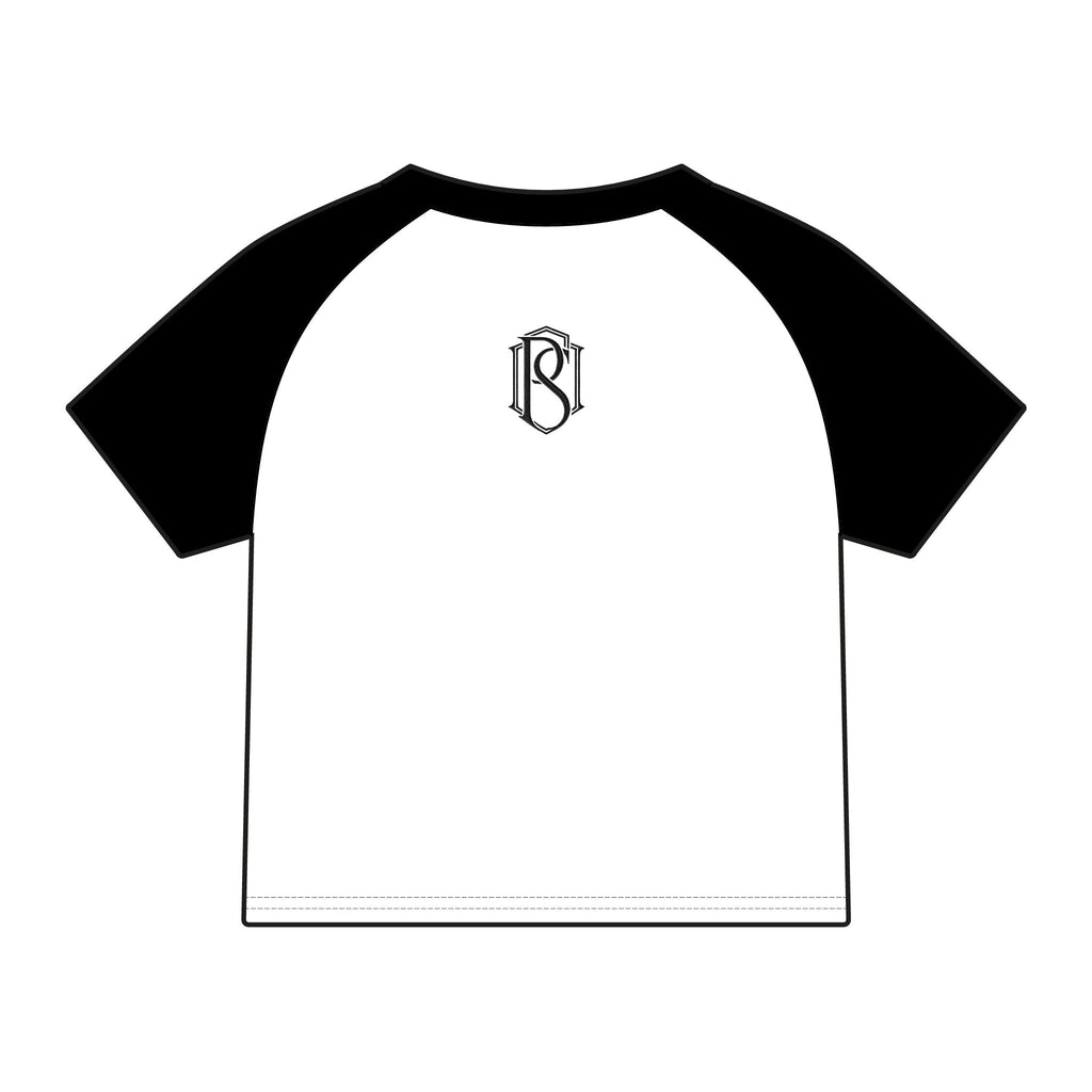 PR3PARED Raglan Baby Tee — Women's Micro Rib Baseball Shirt