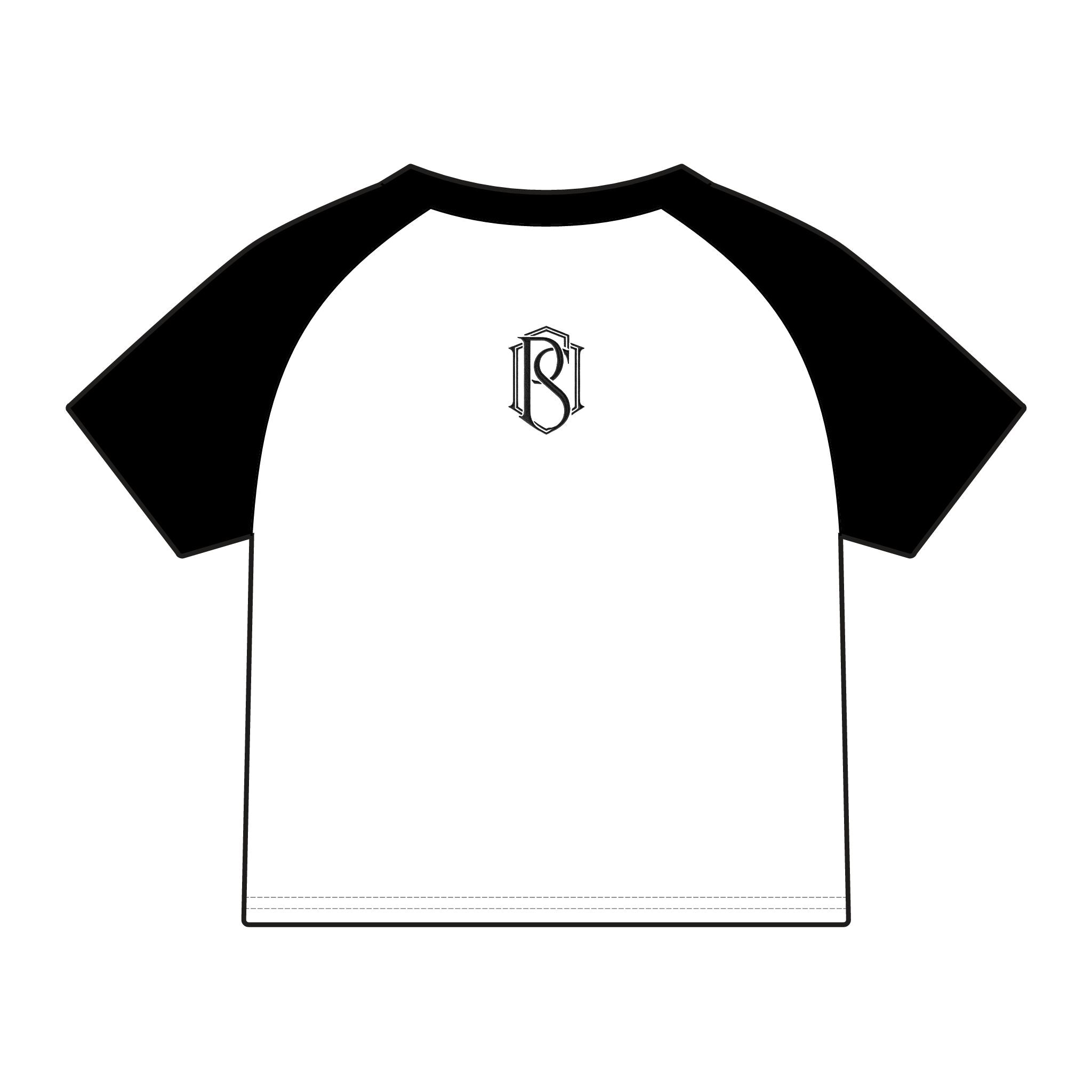 PR3PARED Raglan Baby Tee — Women's Micro Rib Baseball Shirt