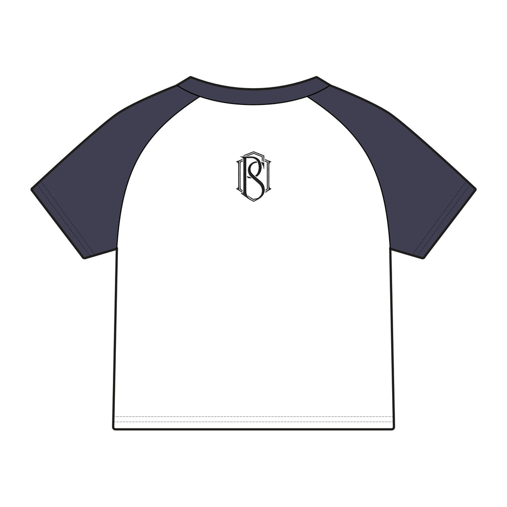 PR3PARED Raglan Baby Tee — Women's Micro Rib Baseball Shirt