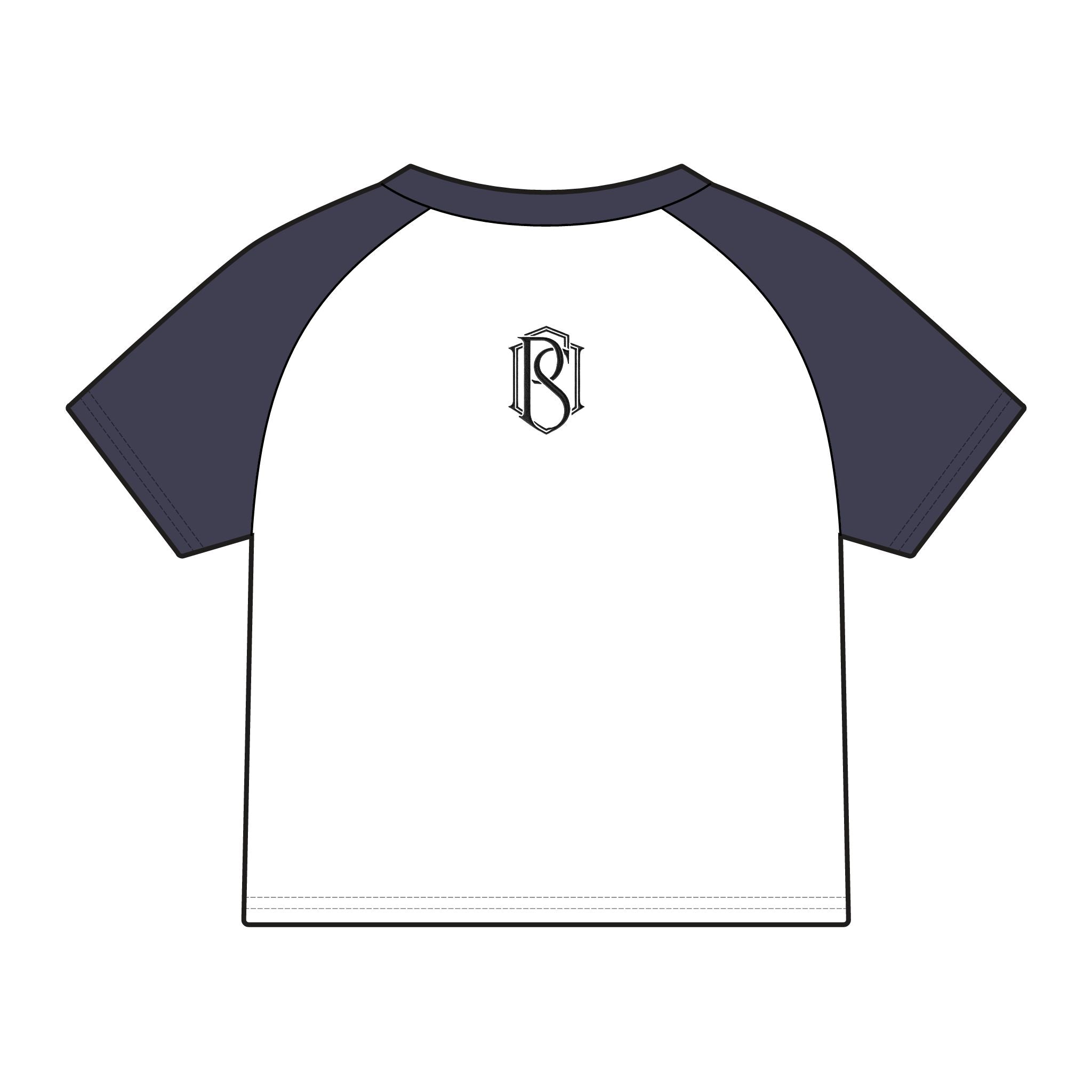 PR3PARED Raglan Baby Tee — Women's Micro Rib Baseball Shirt