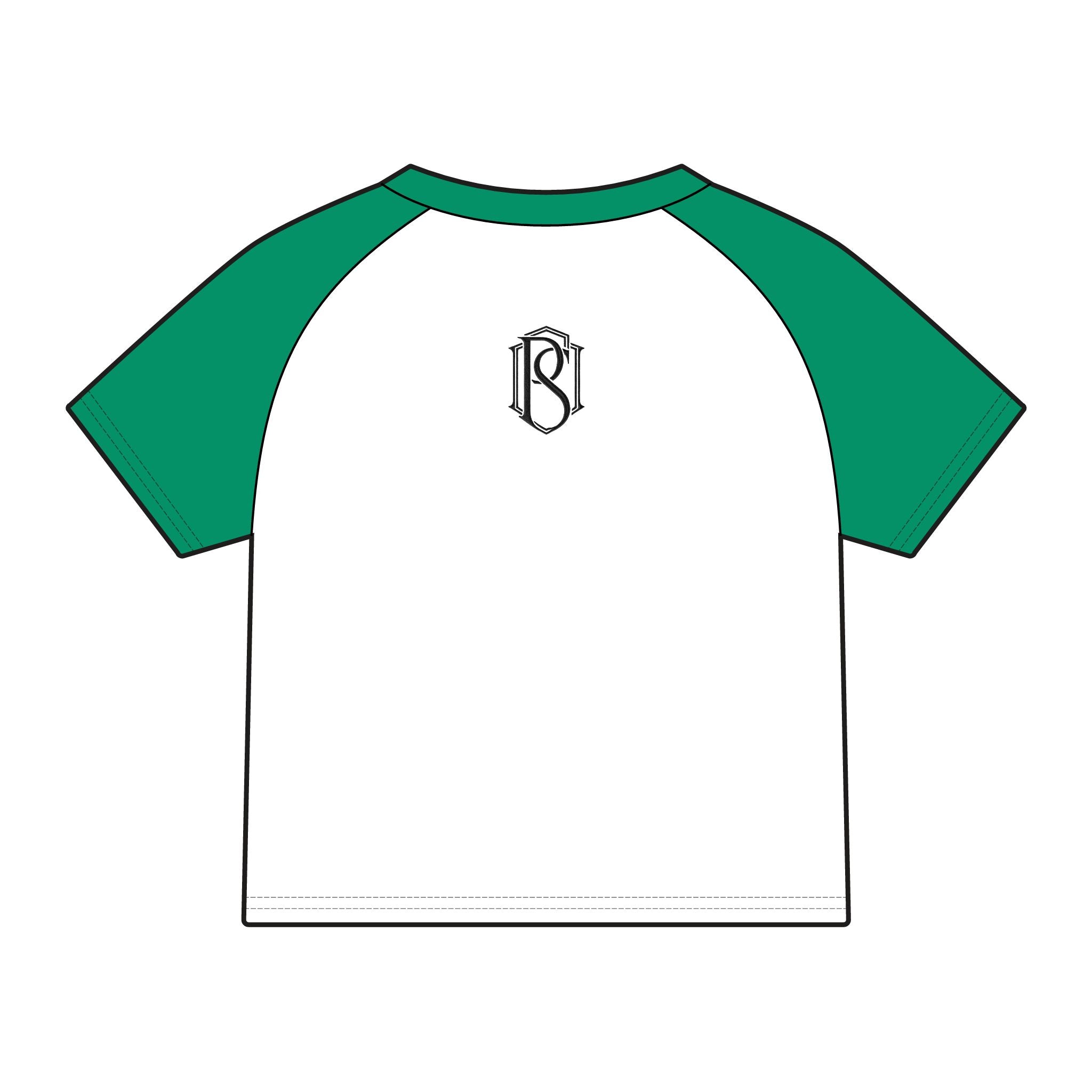 PR3PARED Raglan Baby Tee — Women's Micro Rib Baseball Shirt