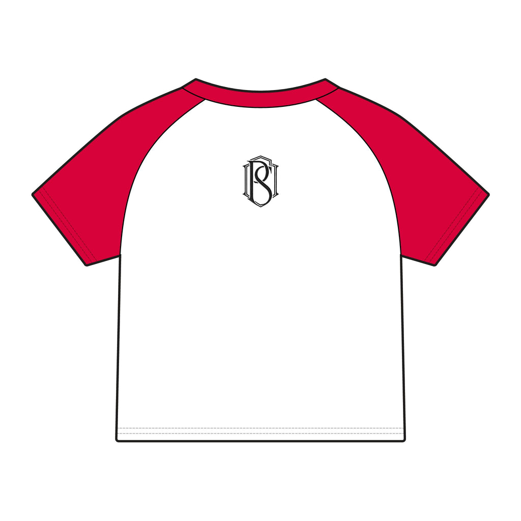 PR3PARED Raglan Baby Tee — Women's Micro Rib Baseball Shirt
