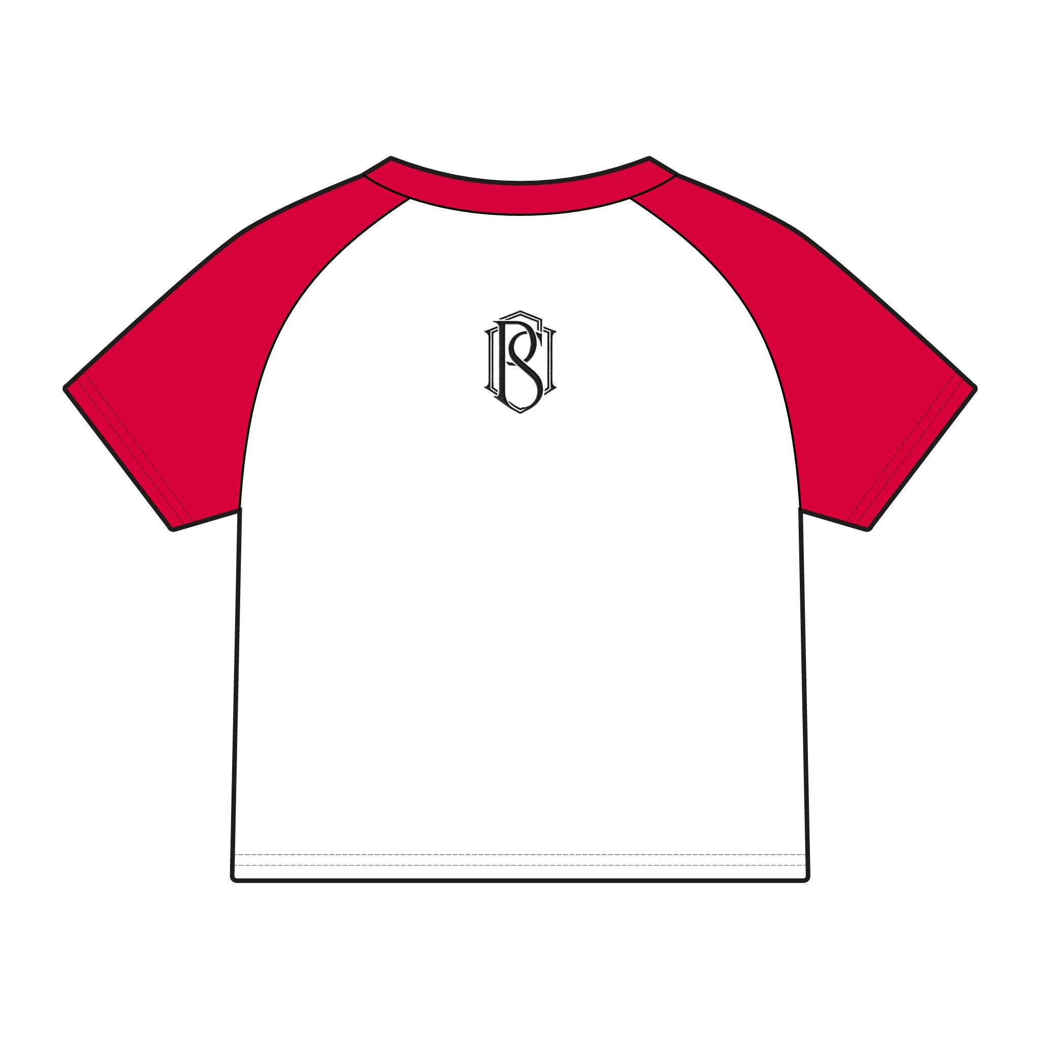 PR3PARED Raglan Baby Tee — Women's Micro Rib Baseball Shirt