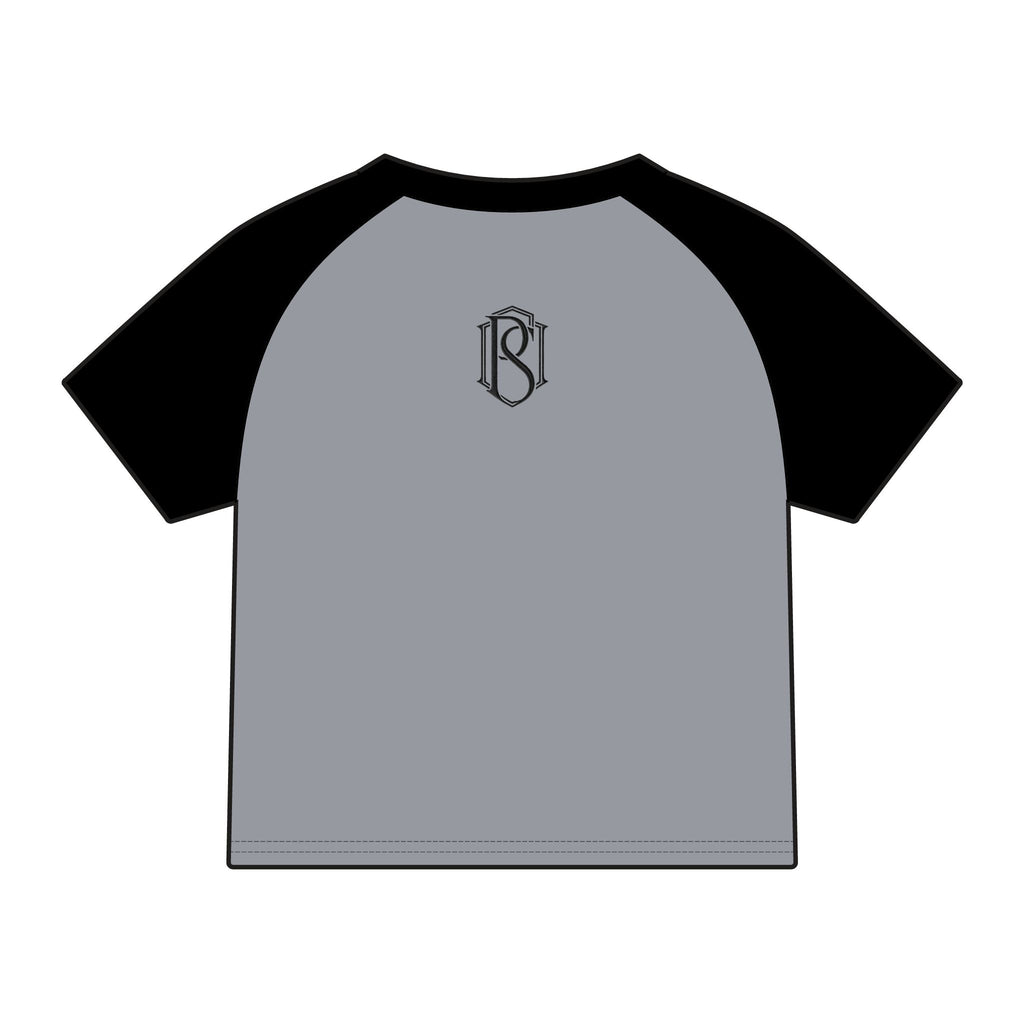 PR3PARED Raglan Baby Tee — Women's Micro Rib Baseball Shirt