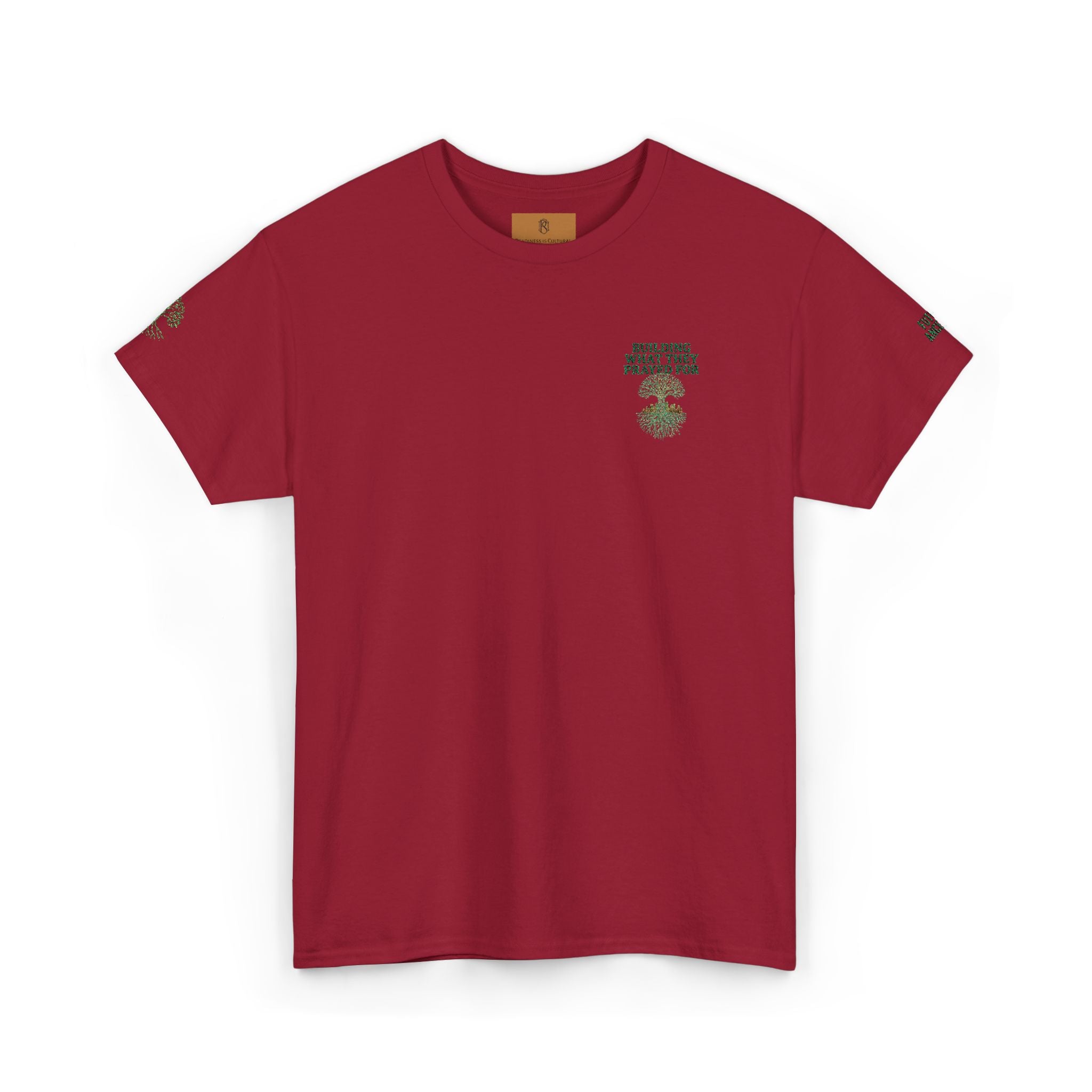 PR3PARED Embroidered Tee — “What They Prayed For” Graphic Cotton T-Shirt