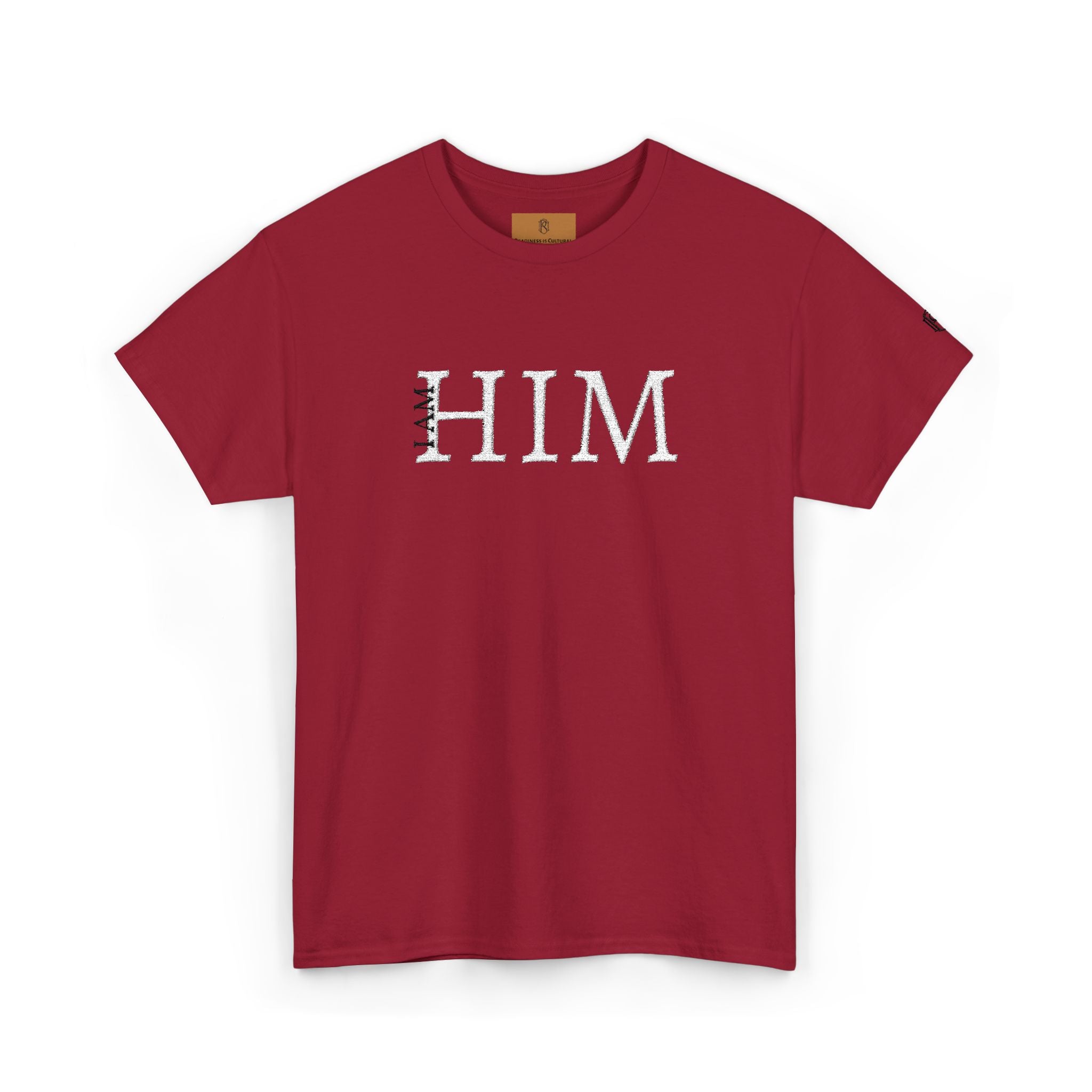 PR3PARED HIM Embroidered Tee — Minimalist Graphic T‑Shirt