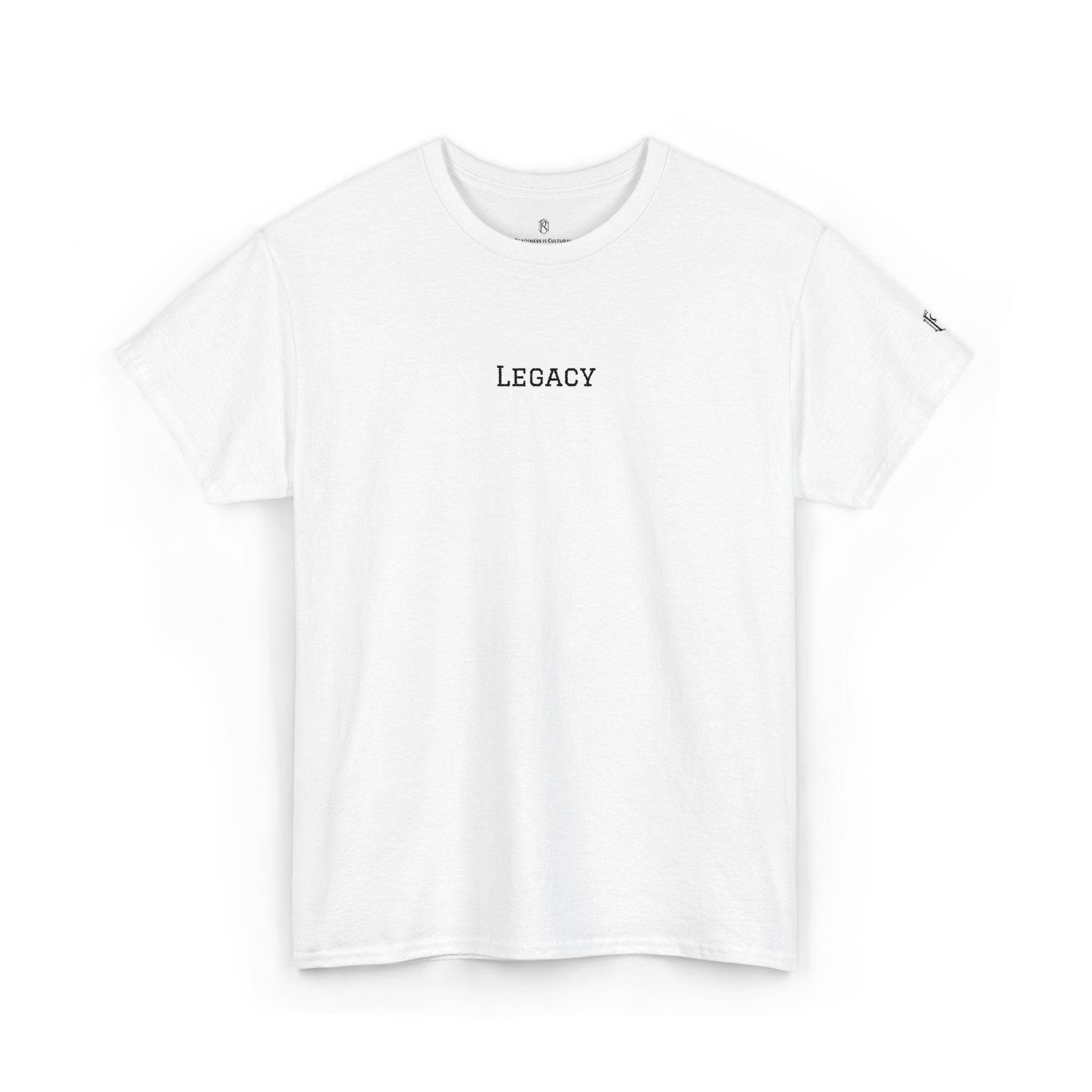 PR3PARED Legacy Tee — Minimalist Graphic T‑Shirt with 'LEGACY' Text