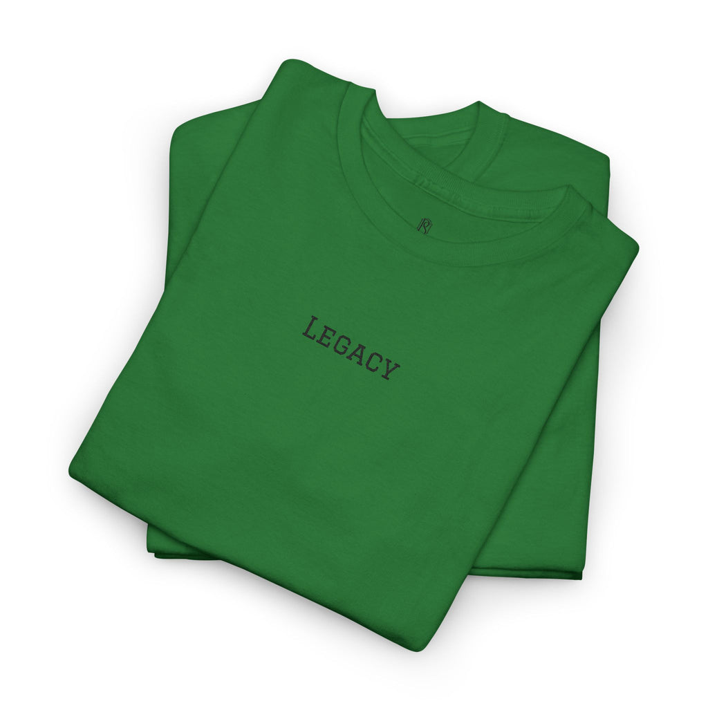 PR3PARED Legacy Tee — Minimalist Graphic T‑Shirt with 'LEGACY' Text