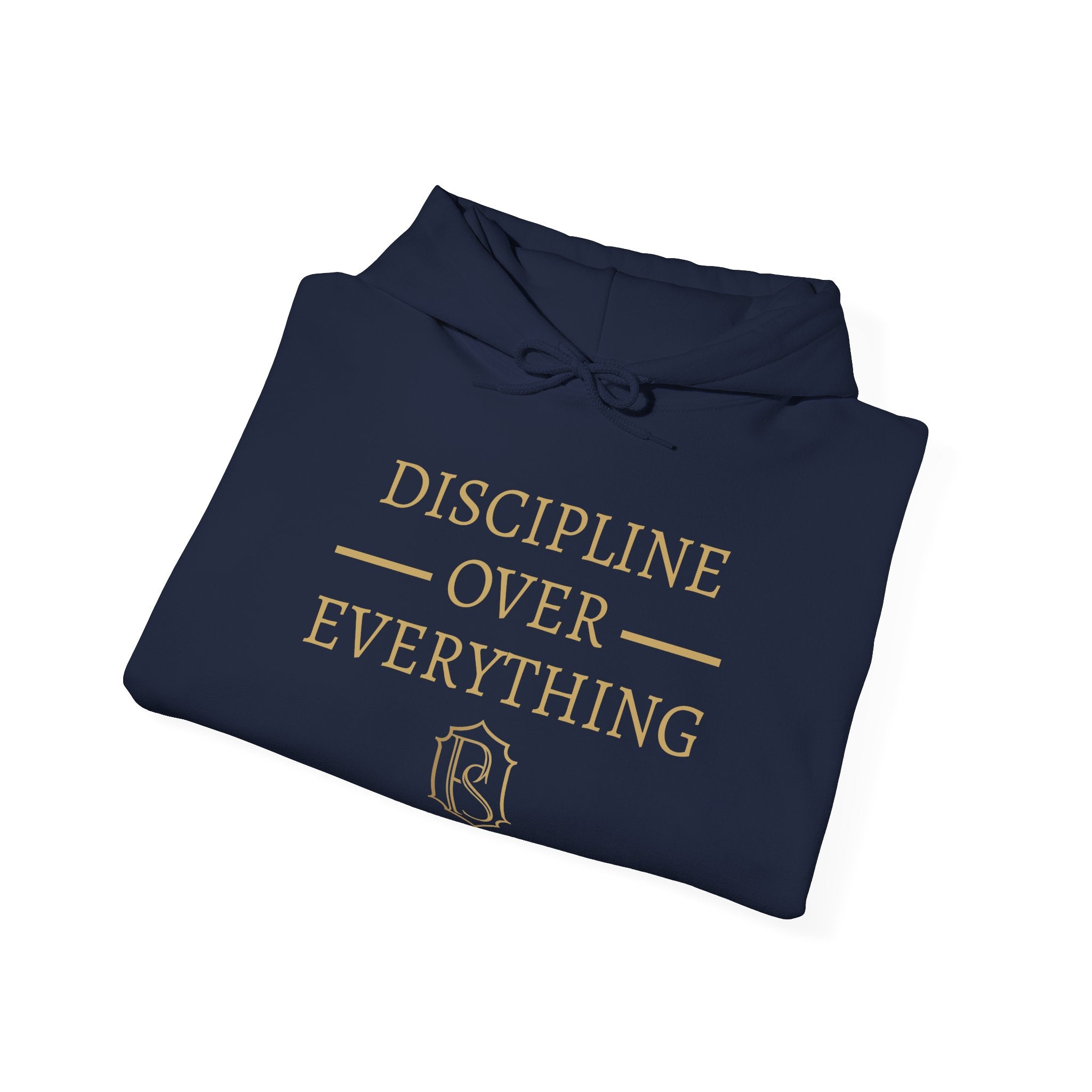 PR3PARED Discipline Over Everything Hoodie — Minimal Motivational Sweatshirt