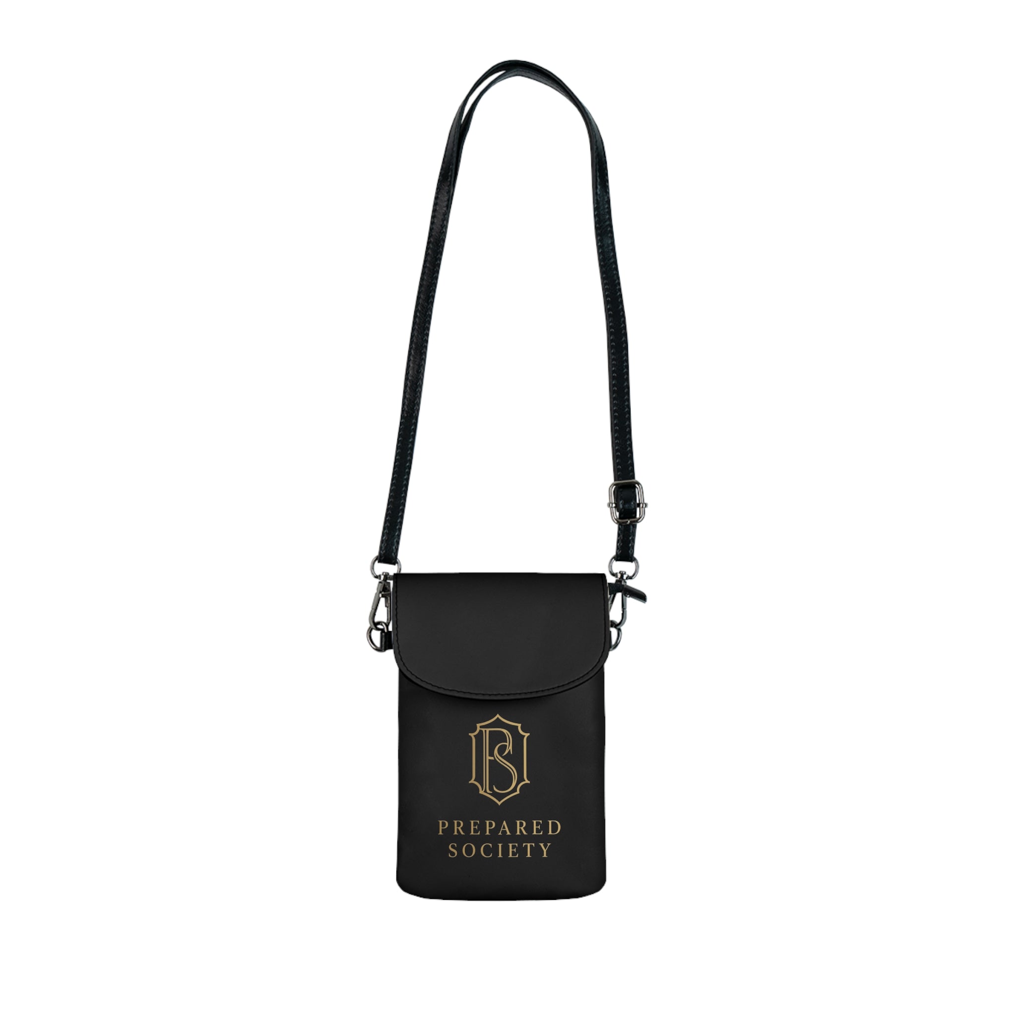 PR3PARED Small Cell Phone Wallet — Crossbody Phone Pouch with Strap