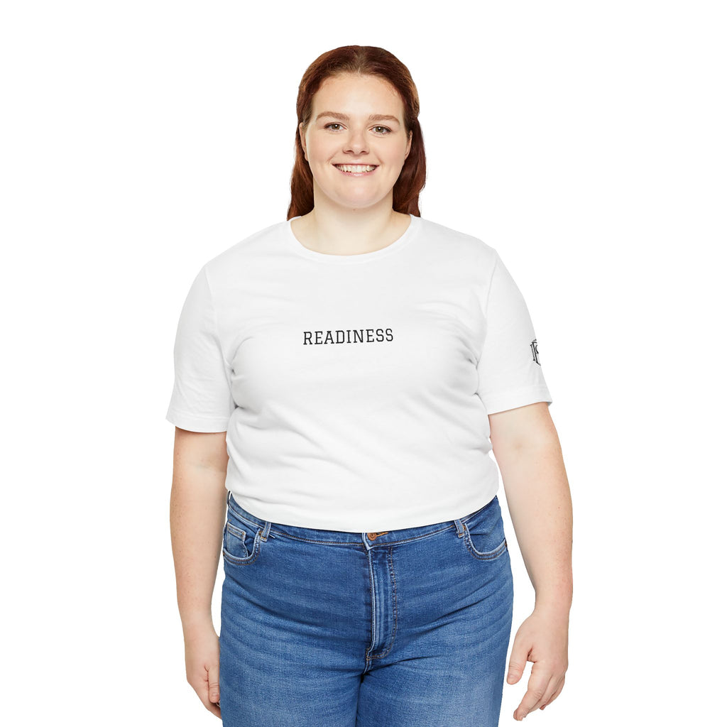 PR3PARED Readiness Minimalist Tee — Embroidered Casual Shirt