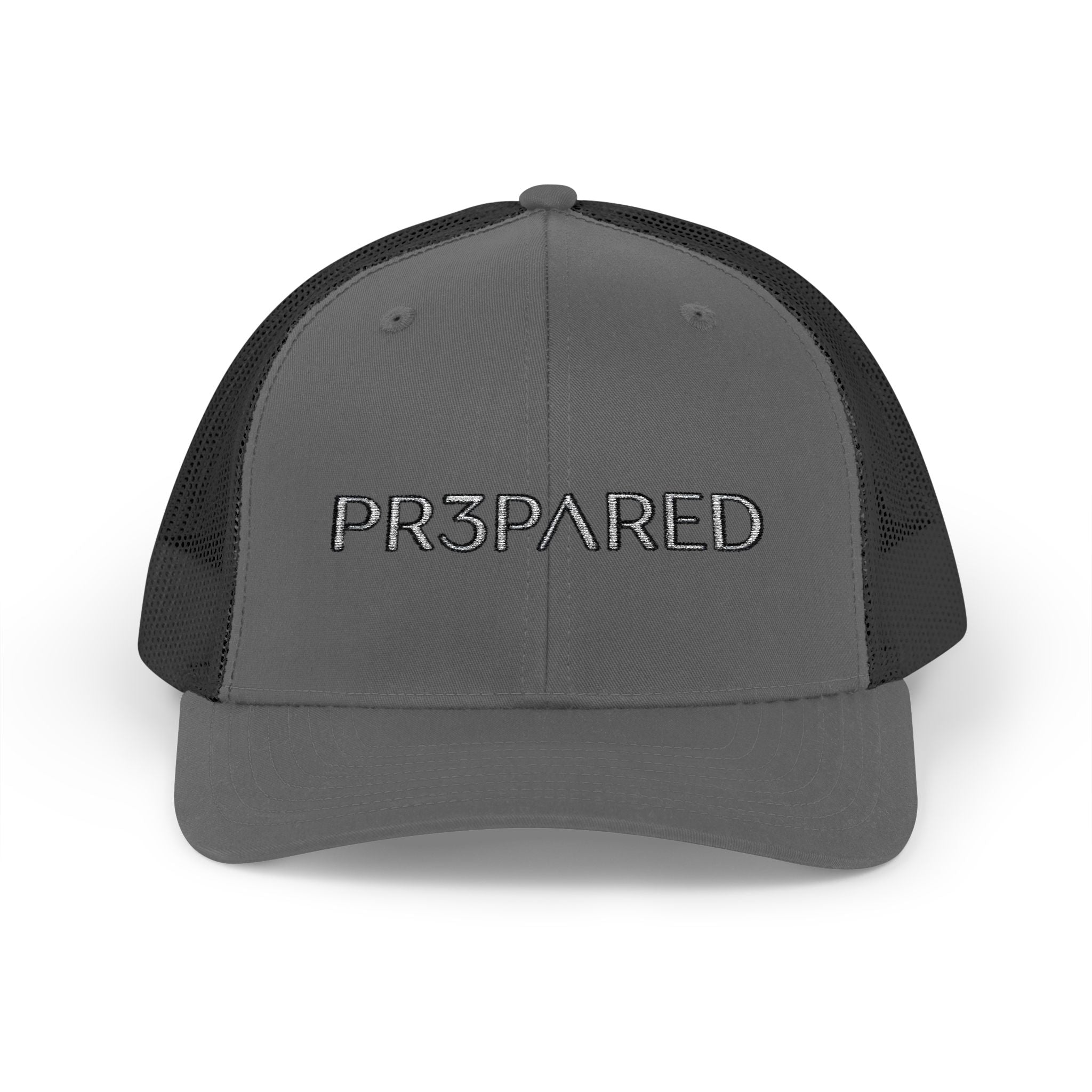 PR3PARED Trucker Embroidered Cap - Tactical Prepper Snapback Hat