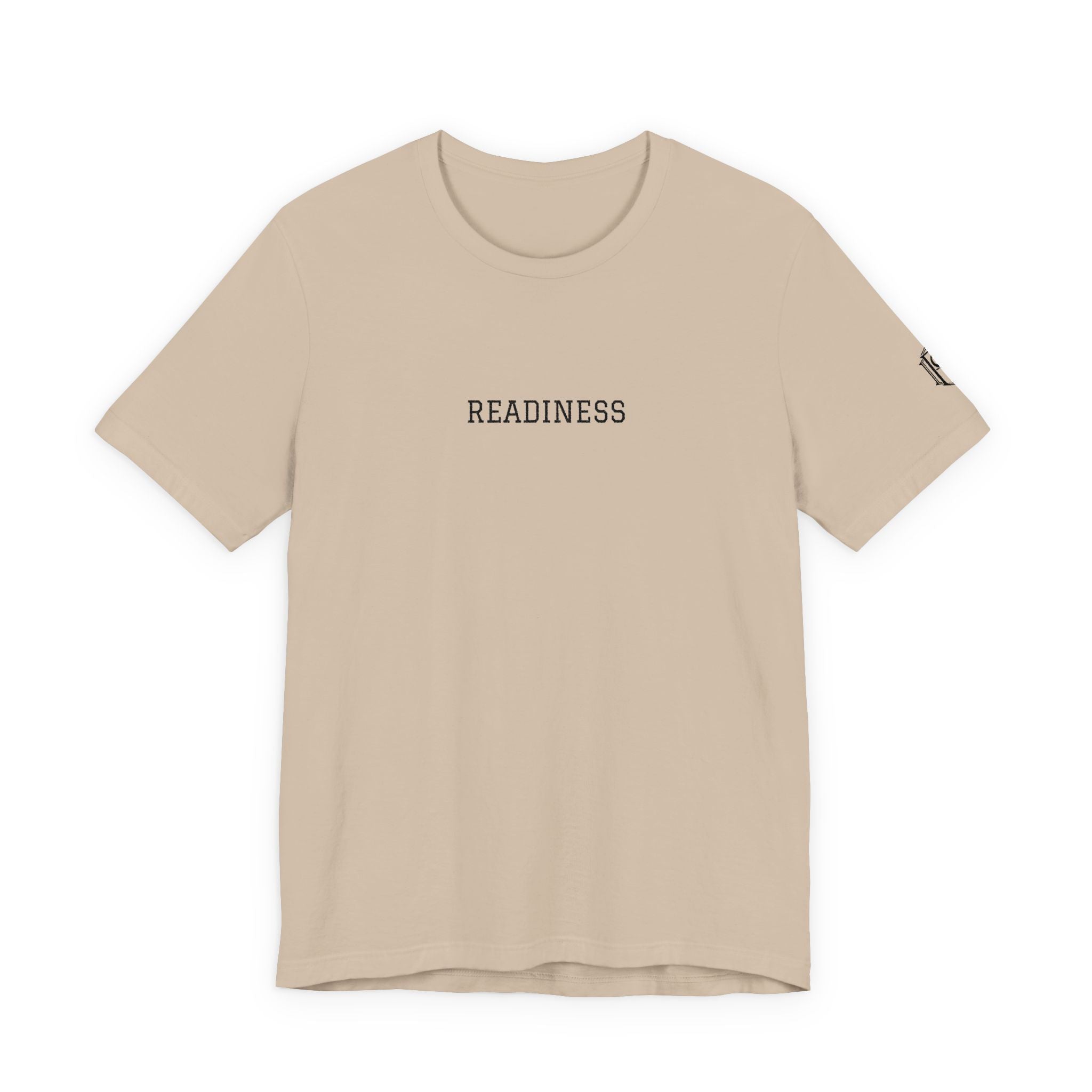 PR3PARED Readiness Minimalist Tee — Embroidered Casual Shirt