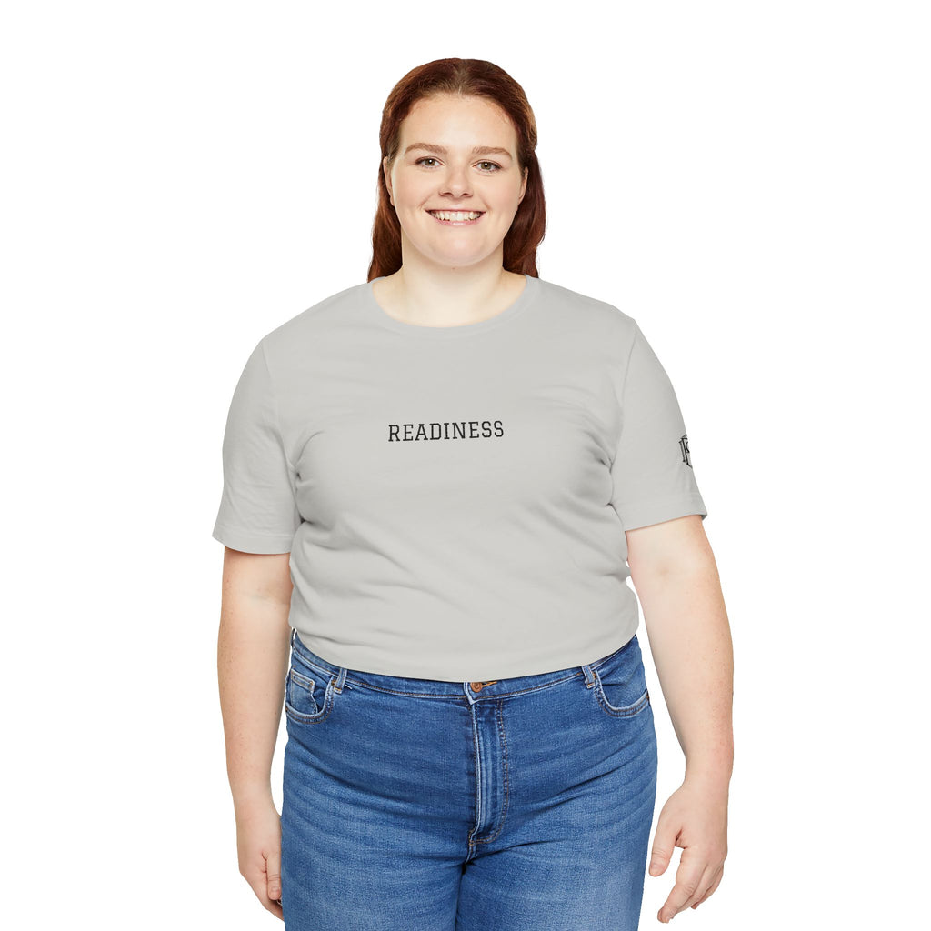 PR3PARED Readiness Minimalist Tee — Embroidered Casual Shirt