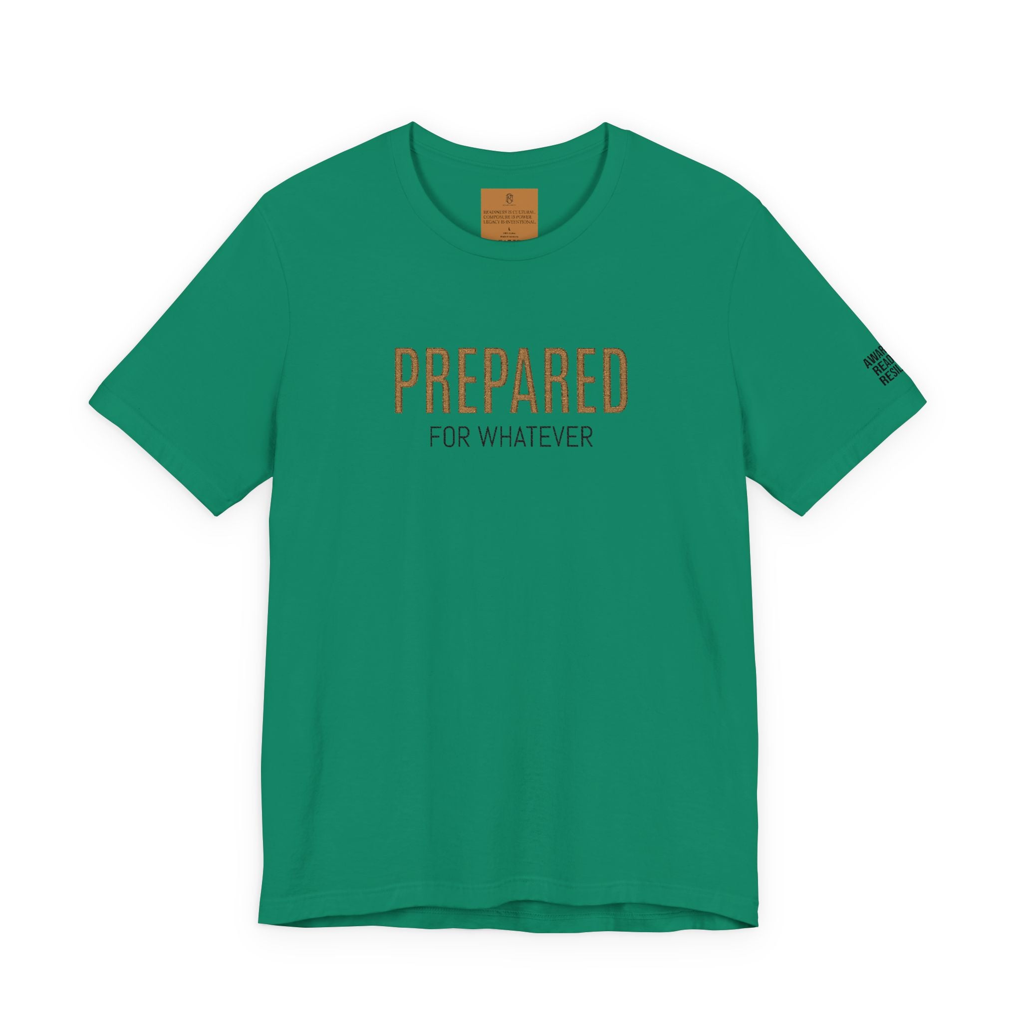 PR3PARED For Whatever Tee — Casual Motivational Short Sleeve Shirt