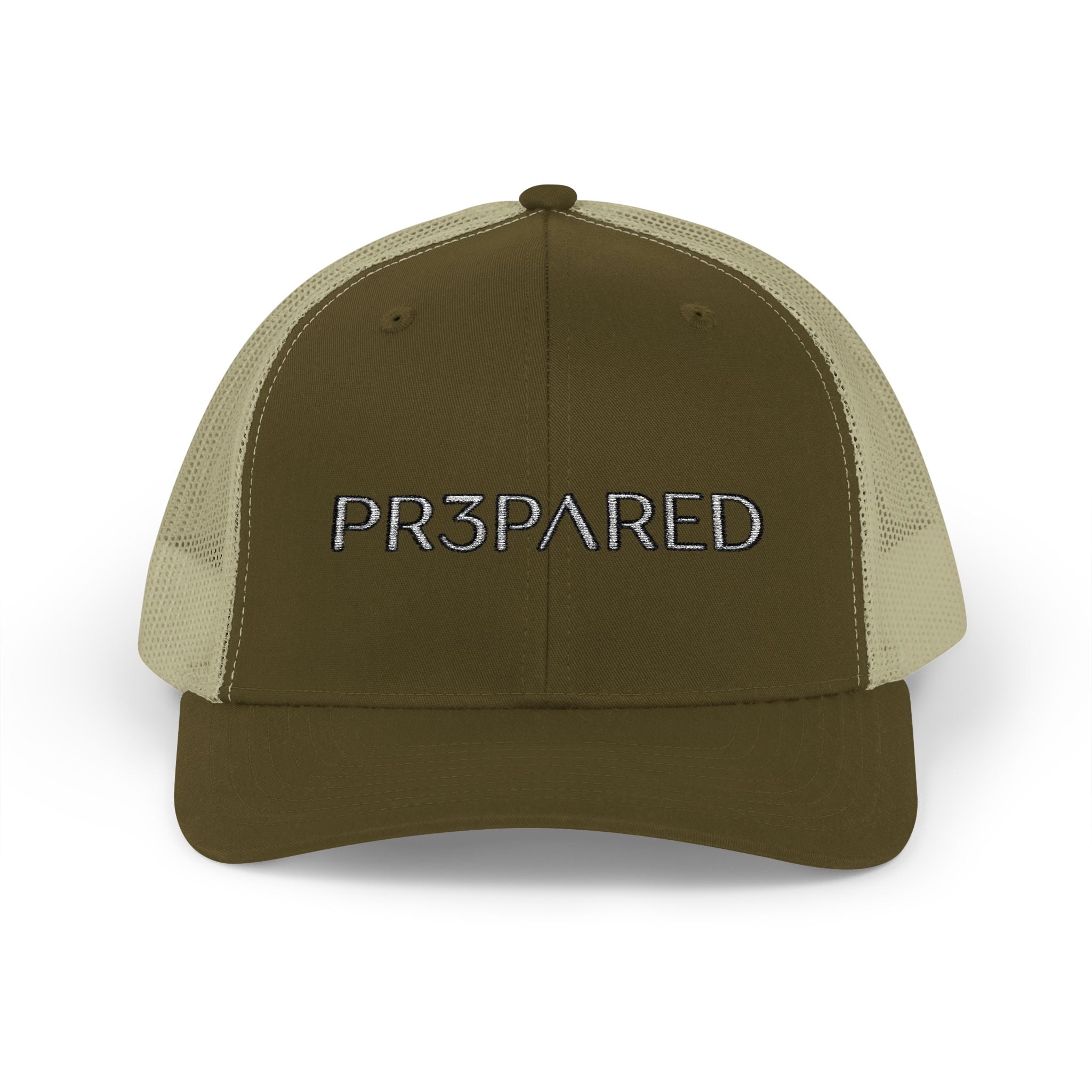 PR3PARED Trucker Embroidered Cap - Tactical Prepper Snapback Hat