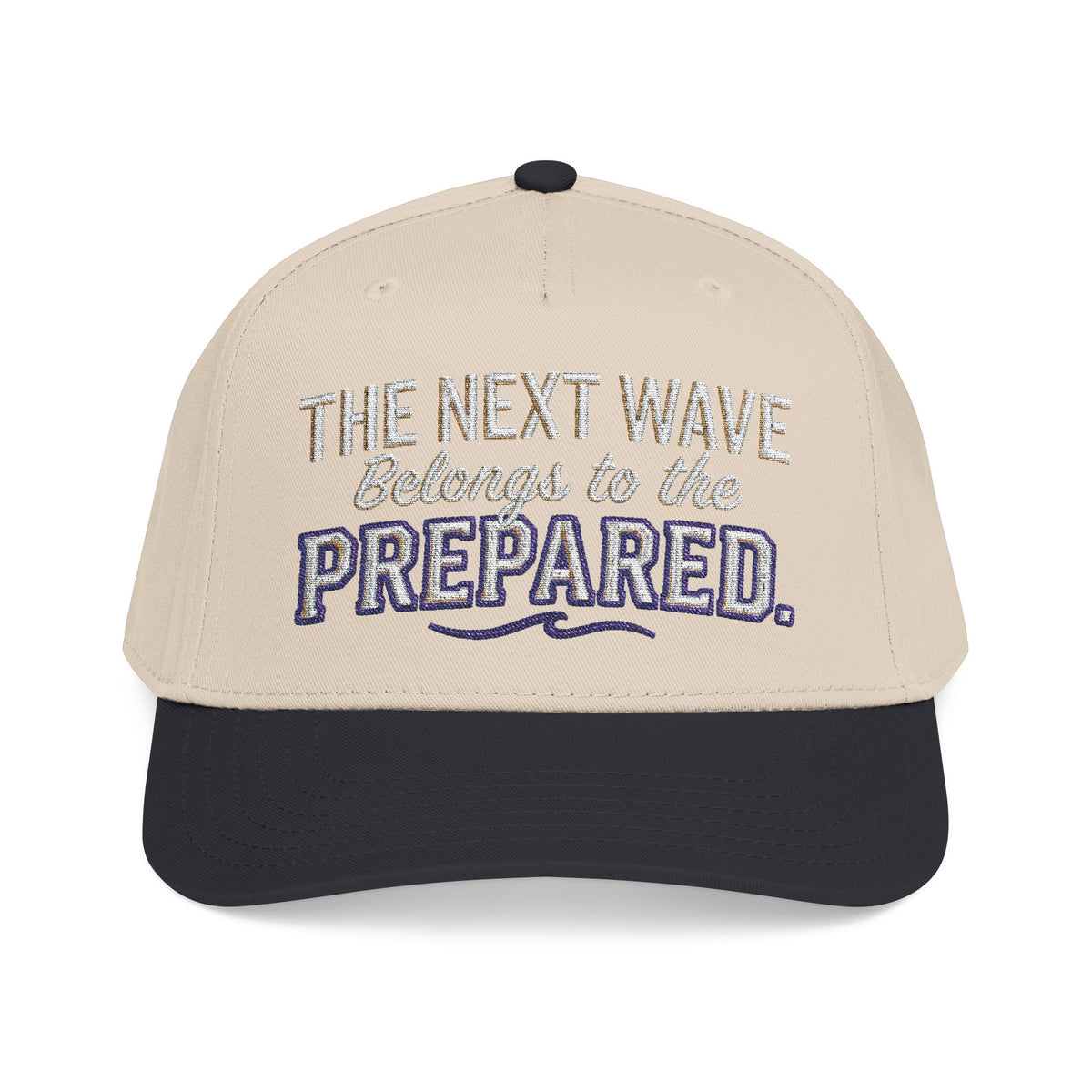 PR3PARED Wave Baseball Cap — 'The Next Wave' Nautical Surf Hat