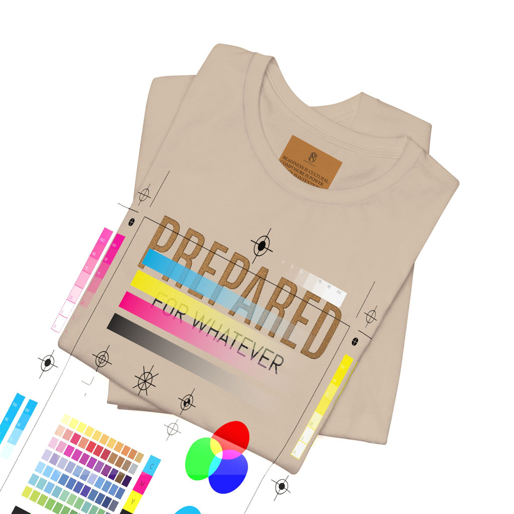 PR3PARED For Whatever Tee — Casual Motivational Short Sleeve Shirt
