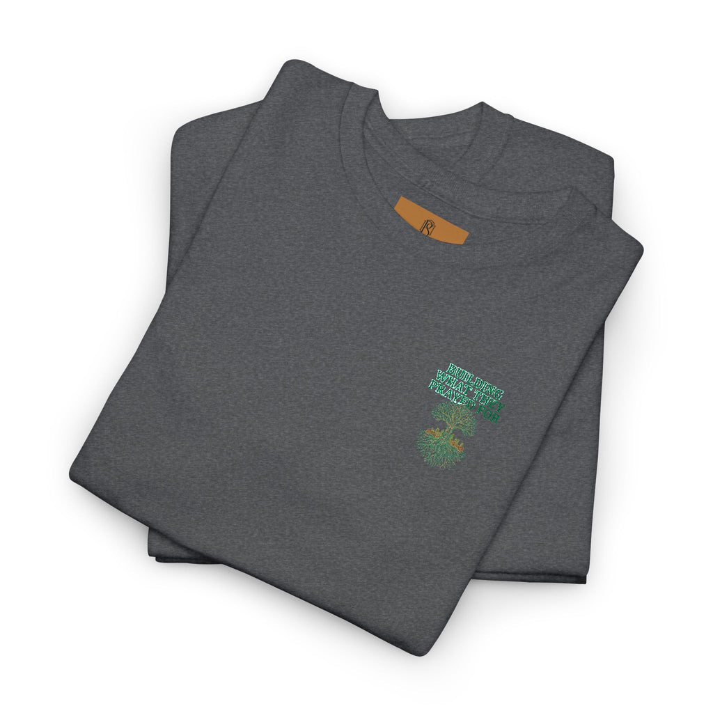 PR3PARED Embroidered Tee — “What They Prayed For” Graphic Cotton T-Shirt