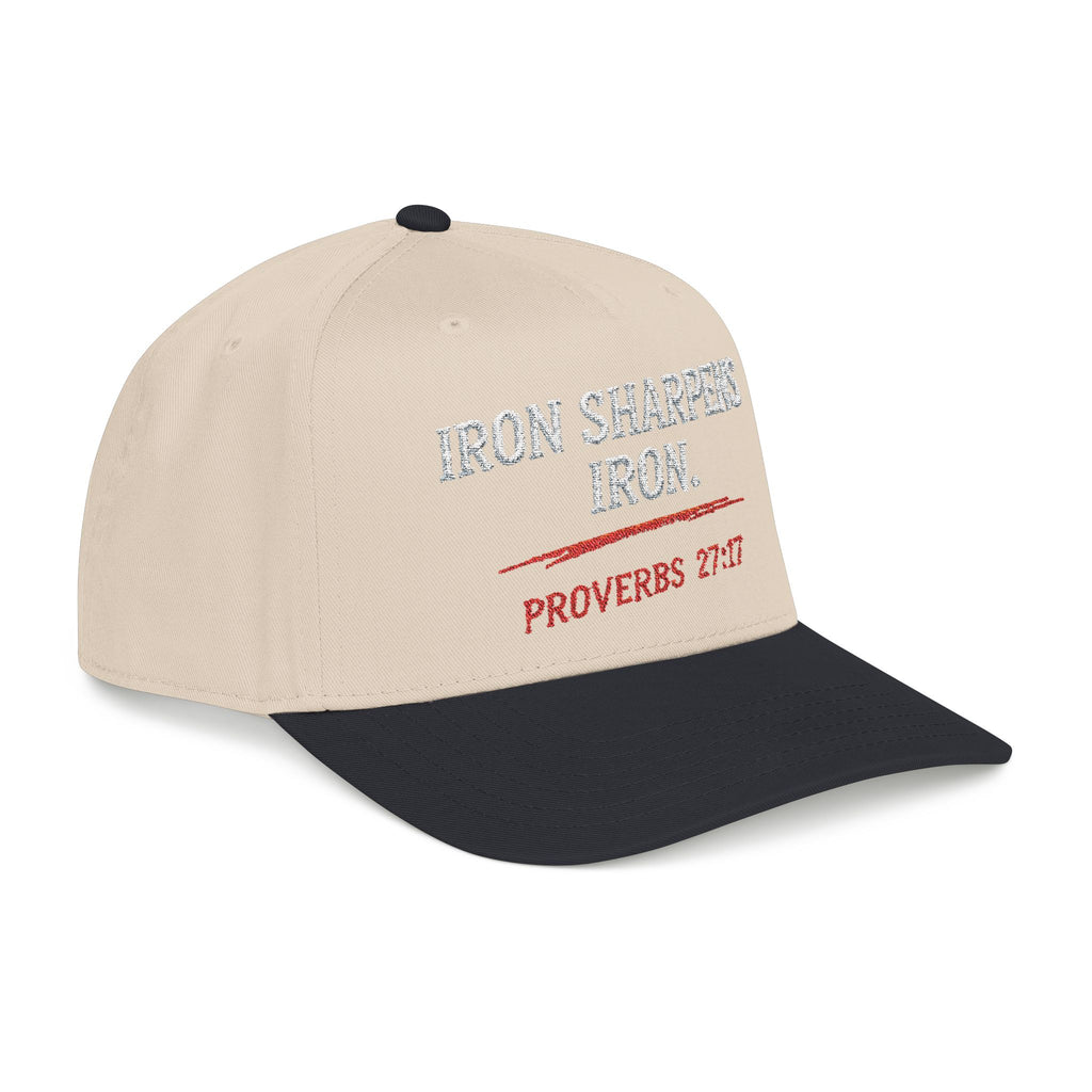 PR3PARED Baseball Cap — "Iron Sharpens Iron" Proverbs 27:17 Embroidered Hat