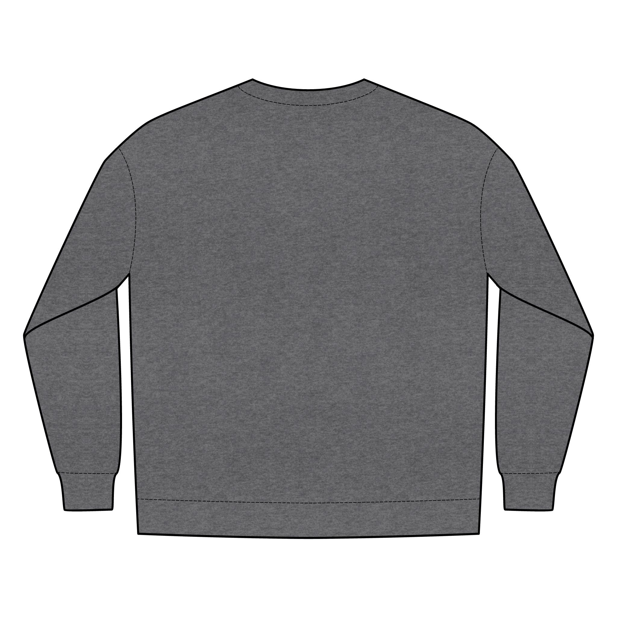 PR3PARED Discipline Over Everything Crewneck Sweatshirt — Motivational Fleece Pullover
